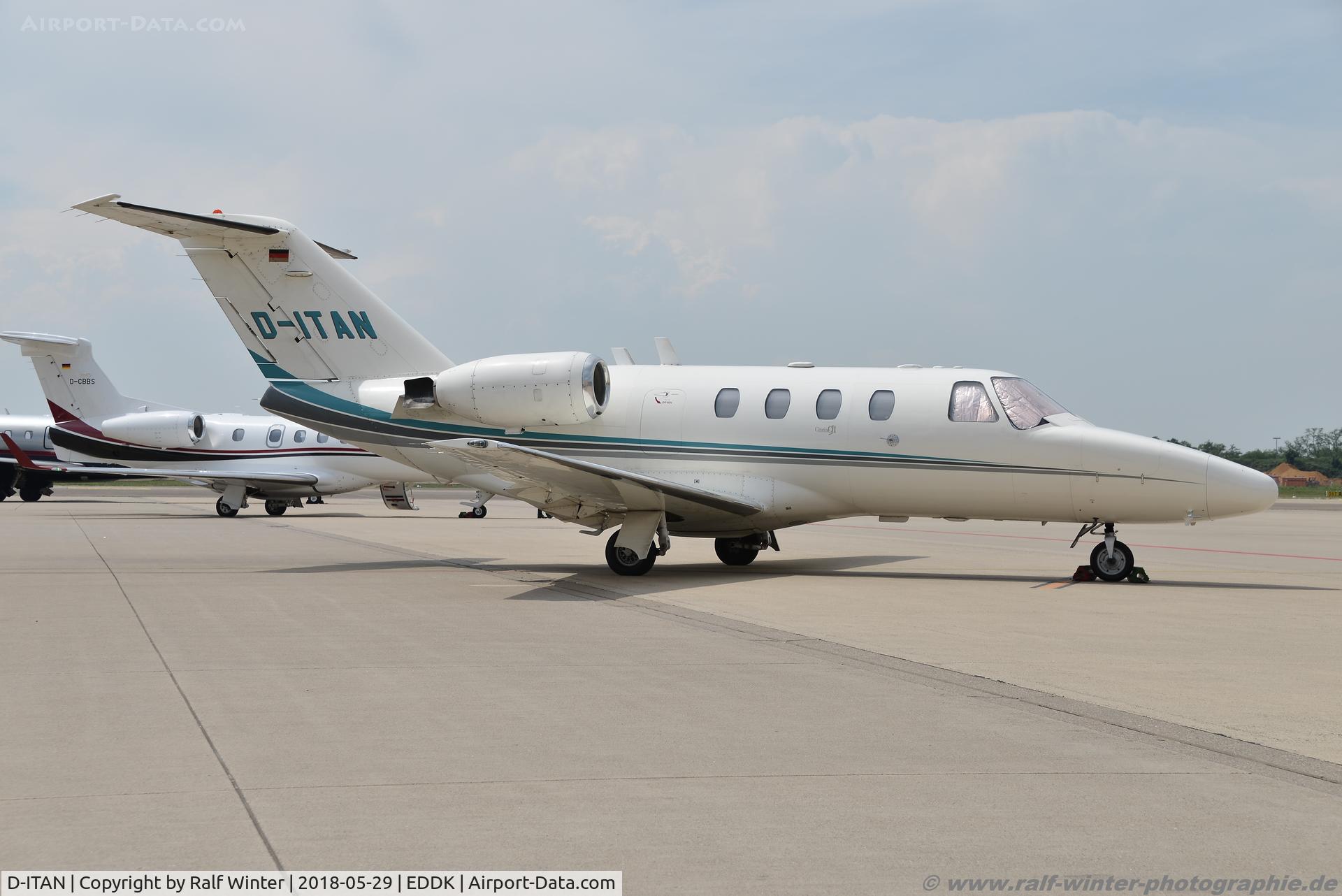 D-ITAN, 2000 Cessna 525 CitationJet CJ1 C/N 525-0399, Cessna 525 CitationJet 1 - Transavia - 525-0399 - D-ITAN - 29.05.2018 - CGN