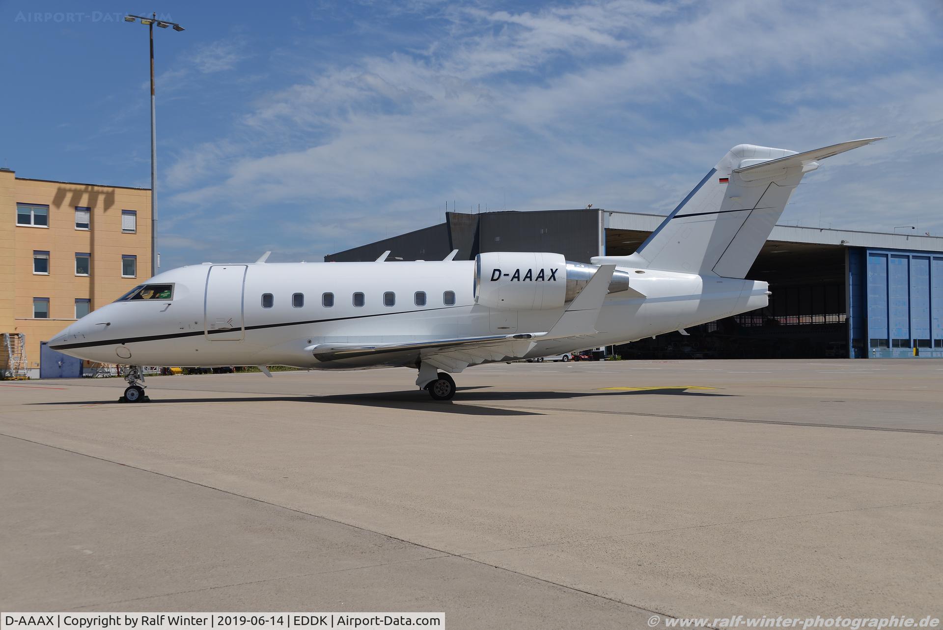 D-AAAX, 2000 Bombardier Challenger 604 (CL-600-2B16) C/N 5449, Bombardier CL-600-2B16 Challenger 604 - DLY Air Independence - 5449 - D-AAAX - 14.06.2019 - CGN