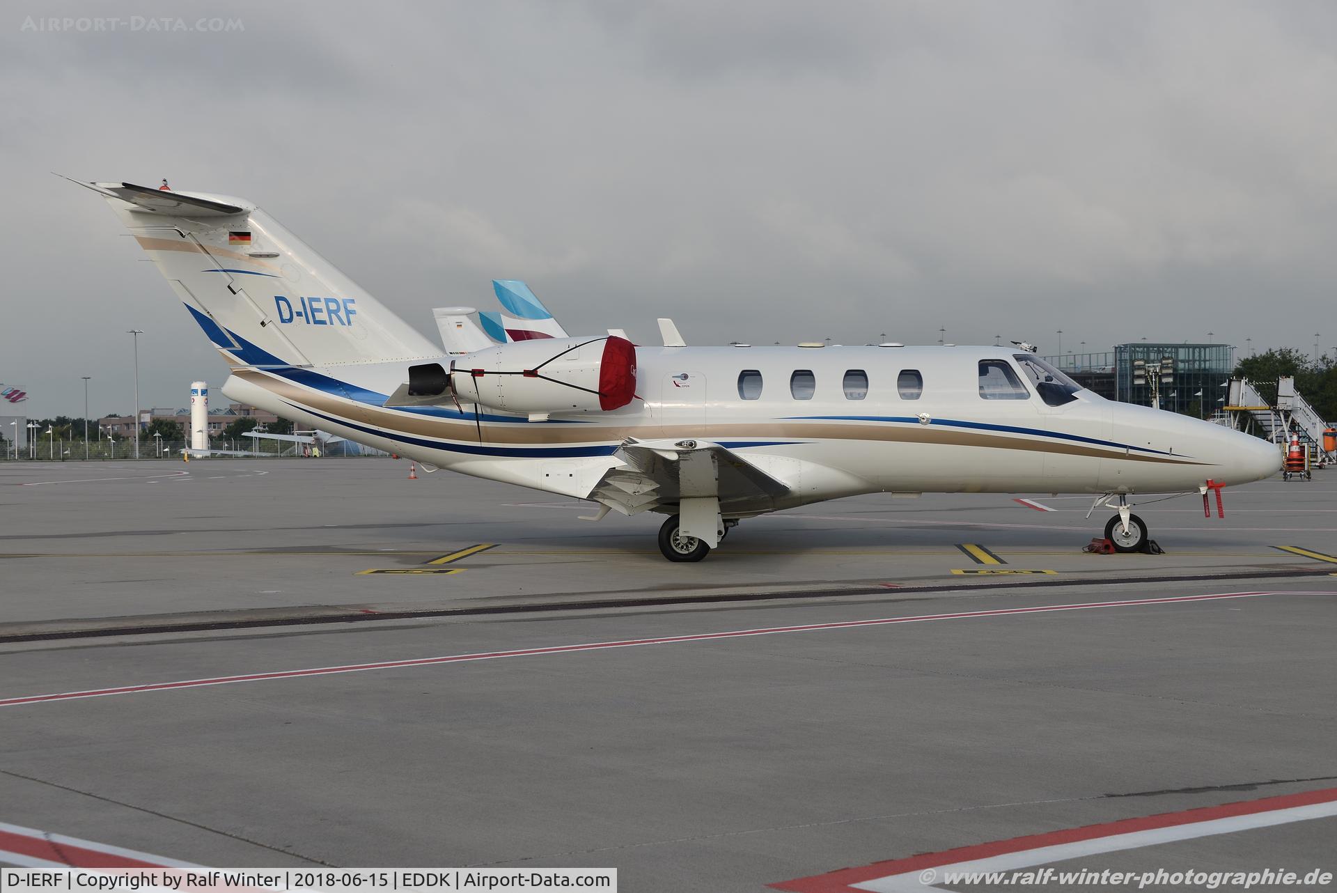 D-IERF, 1999 Cessna 525 Citation Jet C/N 525-0310, Cessna 525 CitationJet - Pro Air Aviation - 525-0310 - D-IERF - 15.06.2018 - CGN