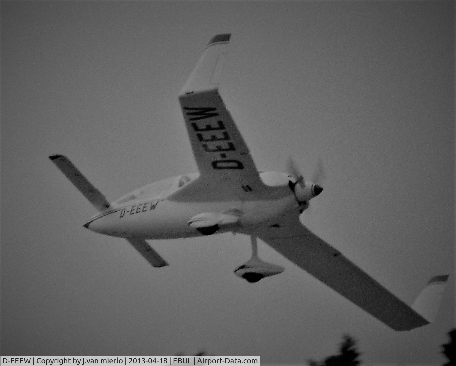 D-EEEW, 1980 Gyroflug Speed Canard SC-01B-160 C/N A3, Ursel air show, Belgium