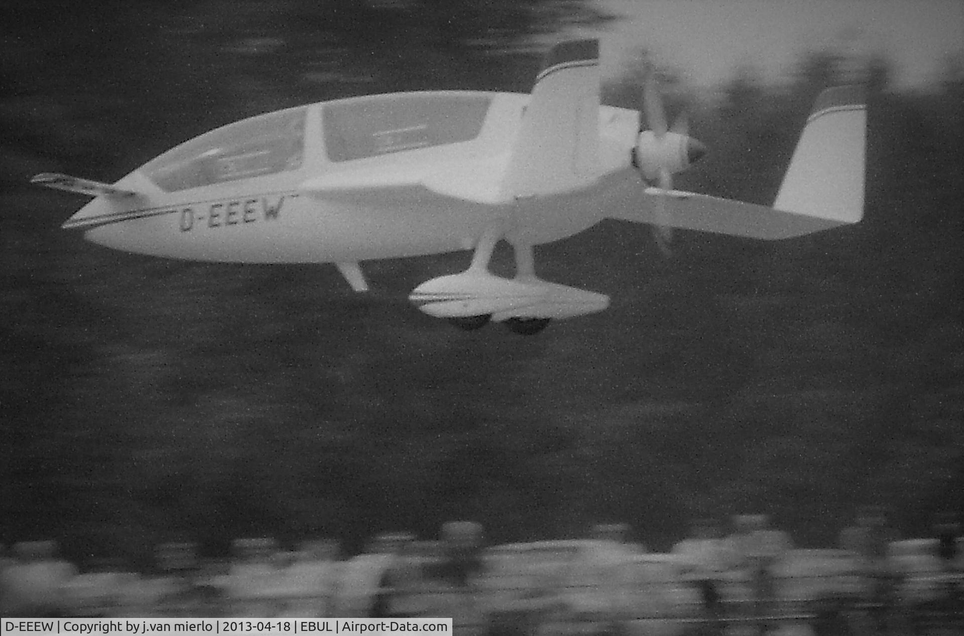 D-EEEW, 1980 Gyroflug Speed Canard SC-01B-160 C/N A3, Ursel air show, Belgium