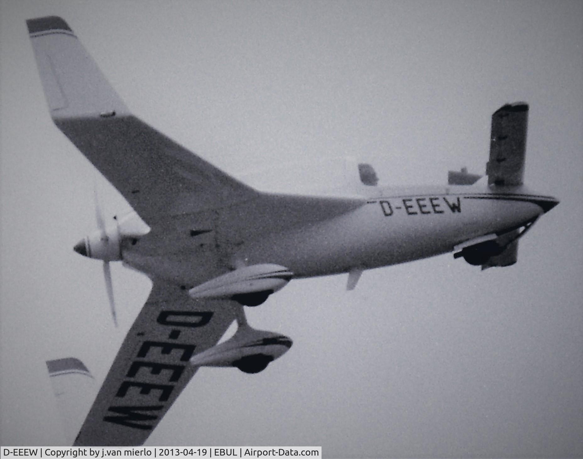 D-EEEW, 1980 Gyroflug Speed Canard SC-01B-160 C/N A3, Ursel air show, Belgium