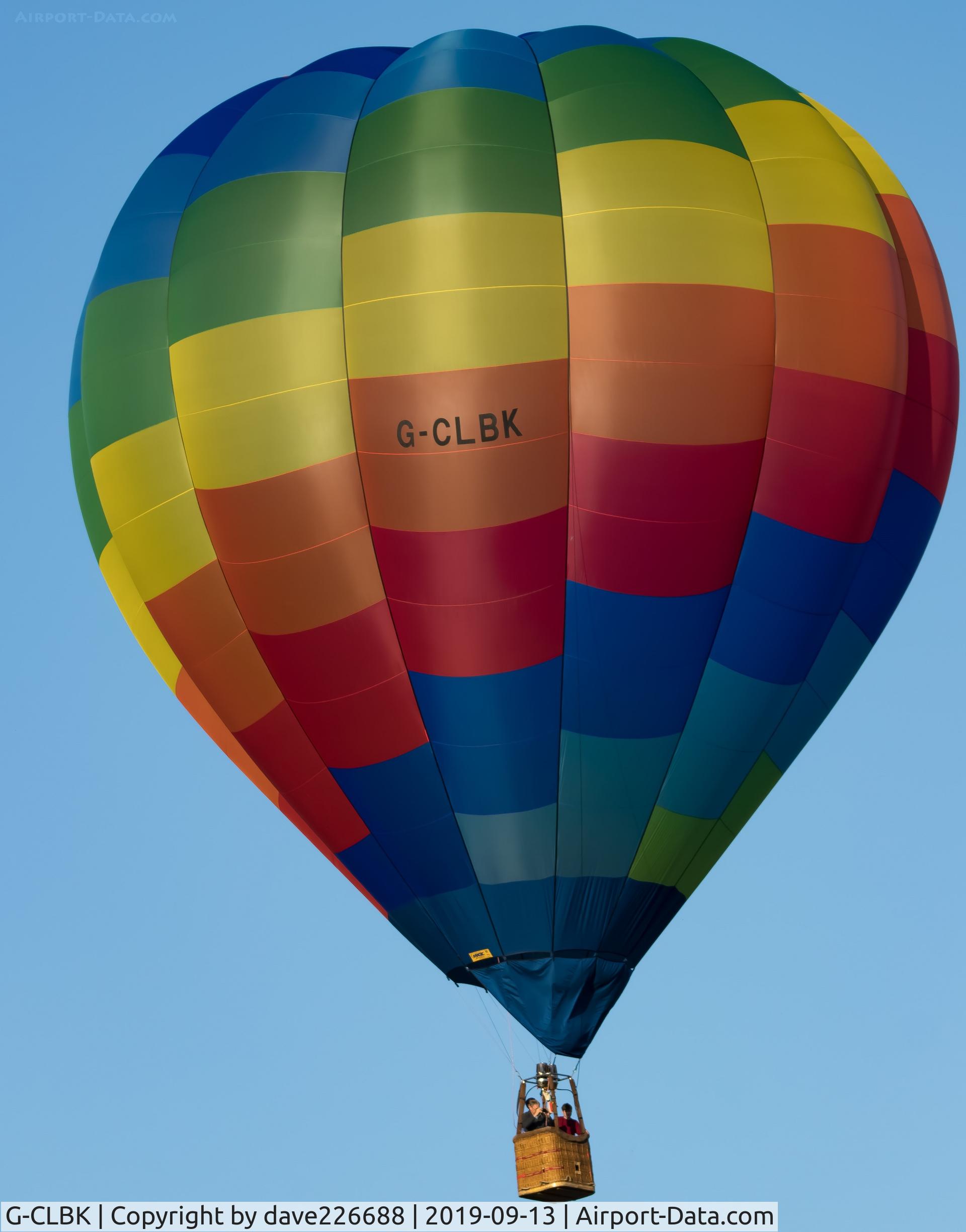 G-CLBK, 2018 UltraMagic H-77 C/N 77/420, G CLBK at the 2019 Longleat Skysafari