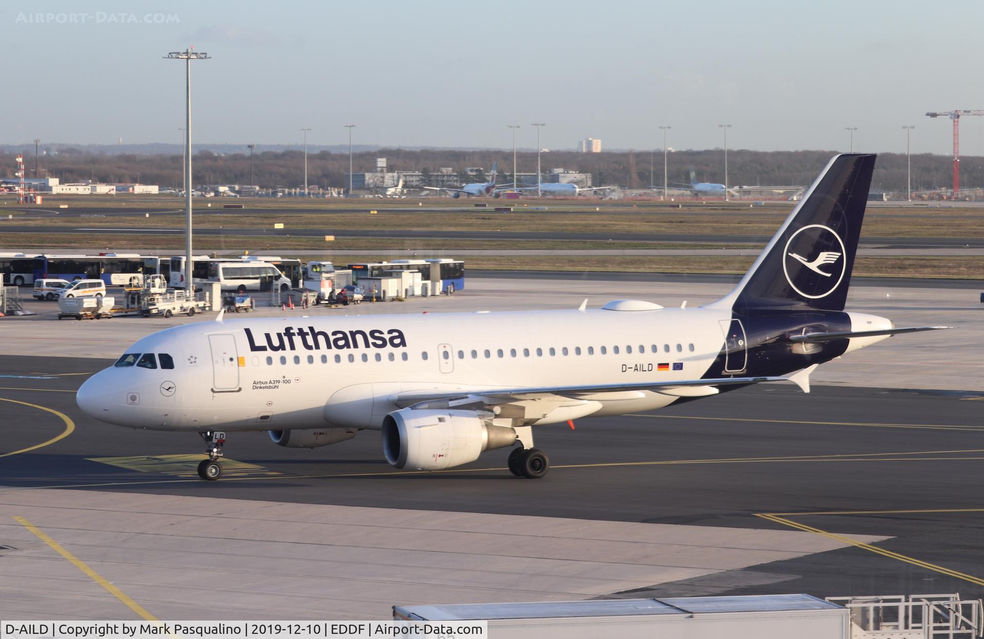 D-AILD, 1996 Airbus A319-114 C/N 623, Airbus A319-114