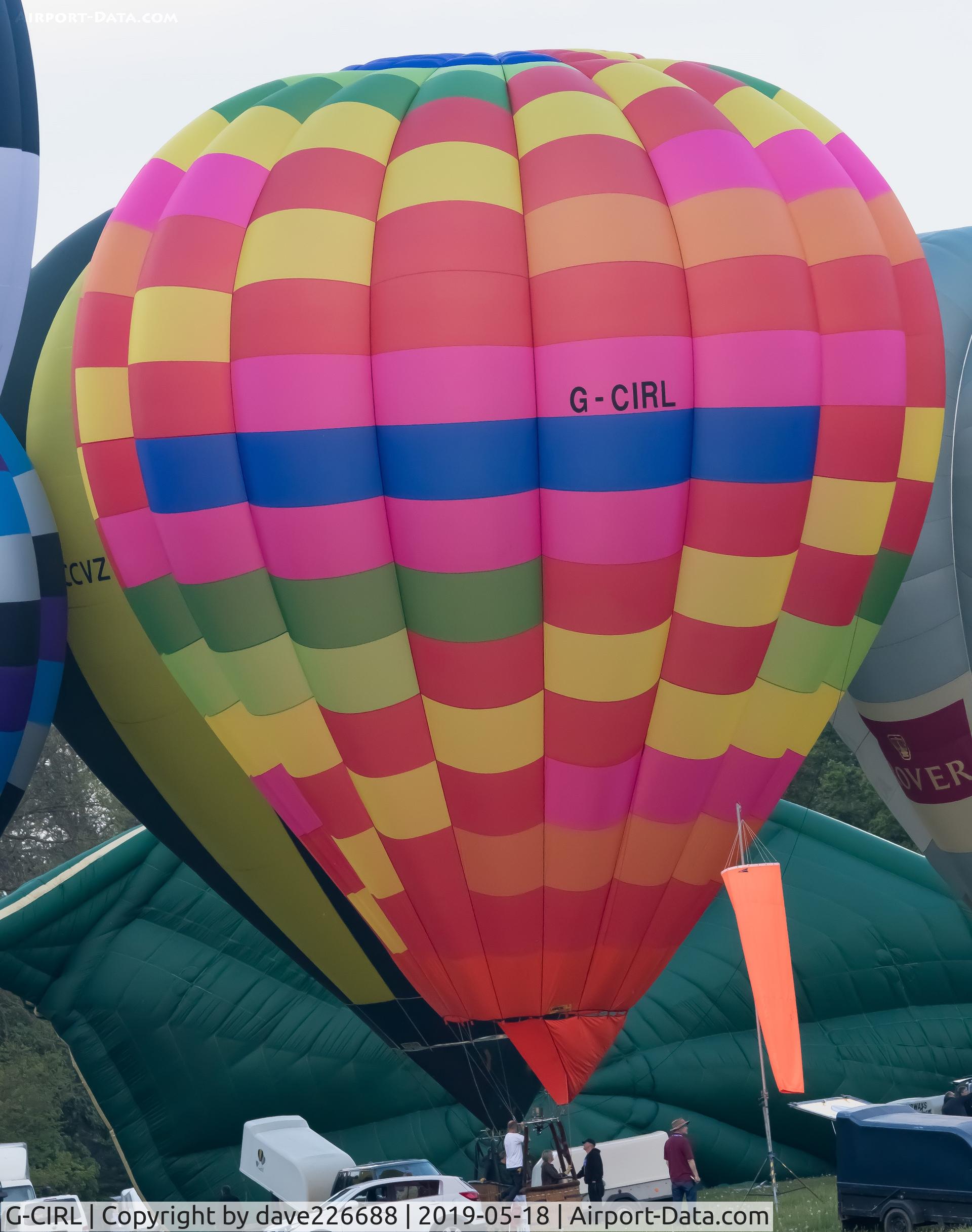 G-CIRL, 2015 UltraMagic S-90 C/N 90/140, G CIRL at the Midlands Air Festival 2019
