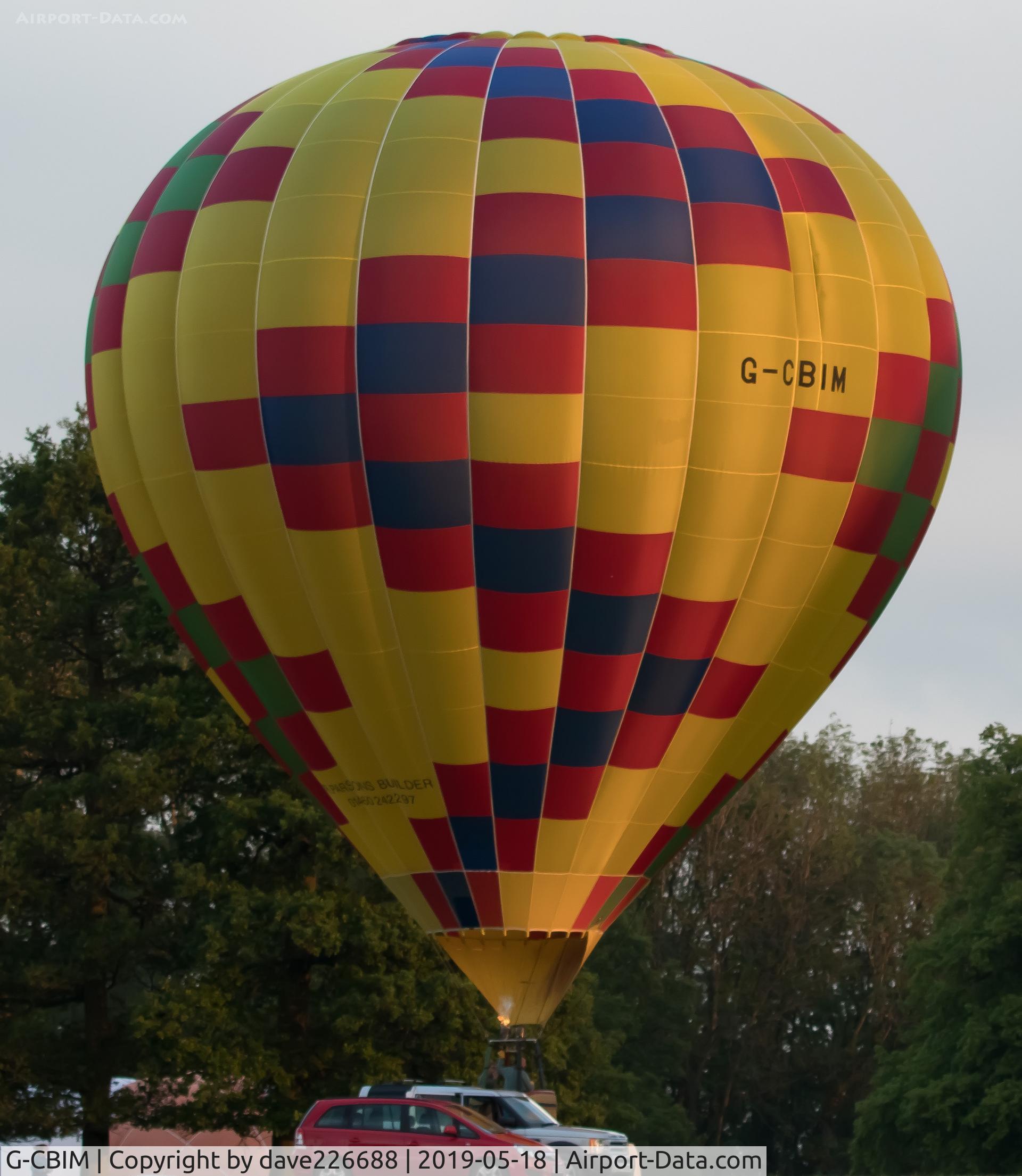 G-CBIM, 2002 Lindstrand Balloons LBL 90A C/N 817, G CBIM at the Midlans Air Festival 2019