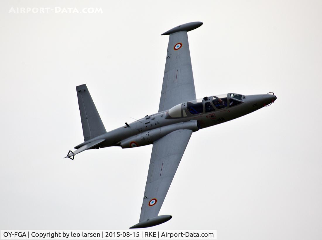 OY-FGA, 1959 Fouga CM-170R Magister C/N 230, Roskilde Air Show 15.8.2015