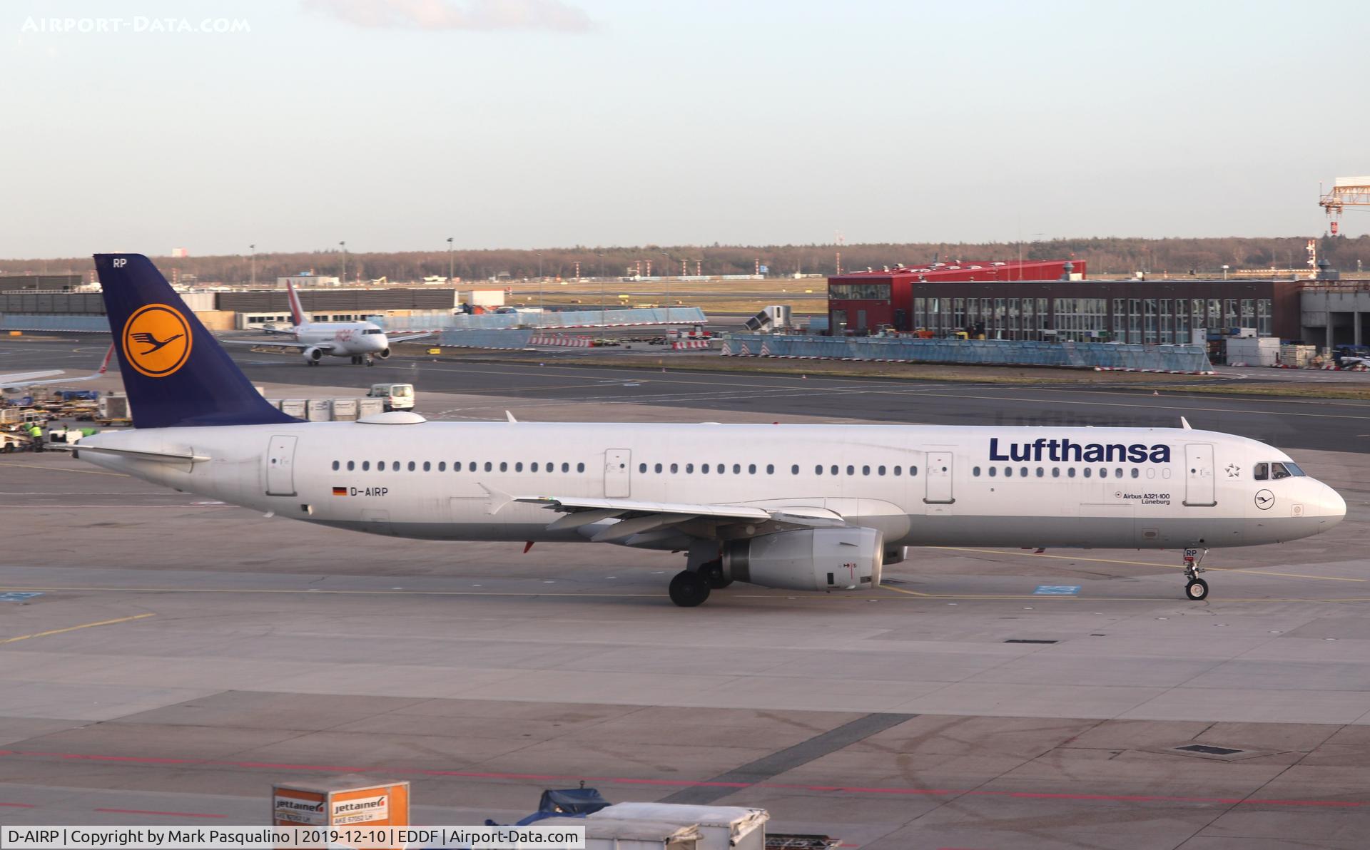 D-AIRP, 1995 Airbus A321-131 C/N 0564, Airbus A321-131