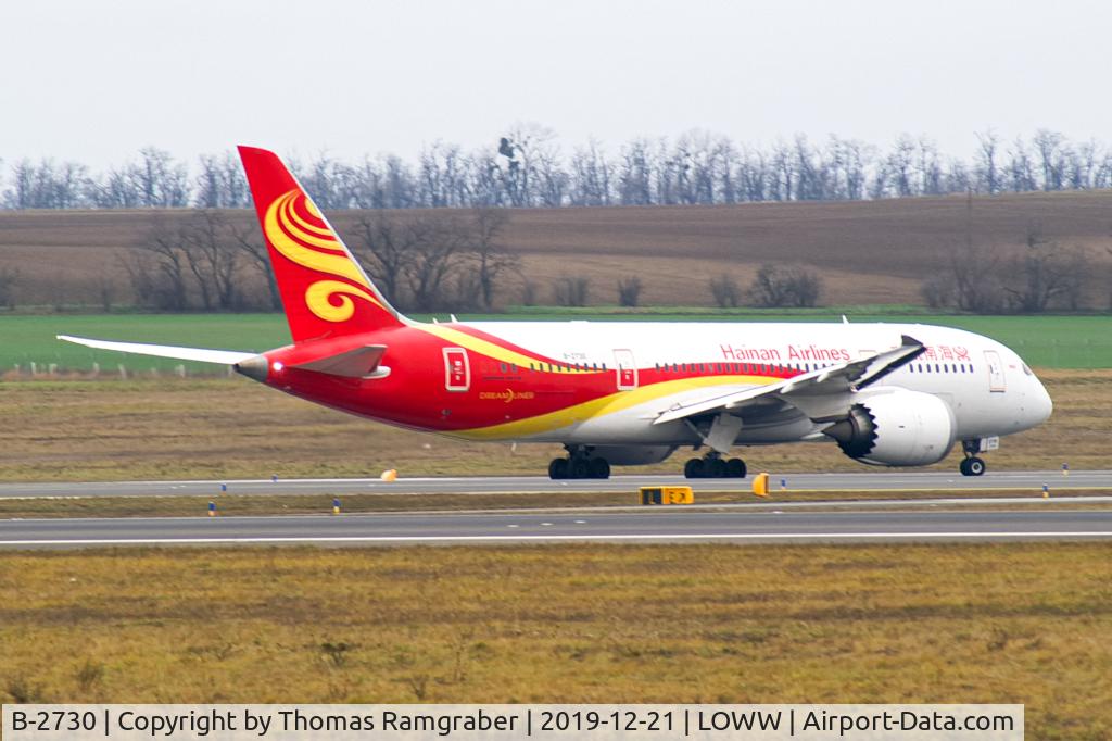 B-2730, 2013 Boeing 787-8 Dreamliner C/N 34943, Hainan Airlines Boeing 787-8 Dreamliner