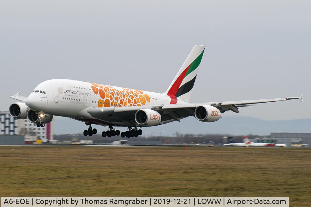 A6-EOE, 2014 Airbus A380-861 C/N 169, Emirates Airbus A380