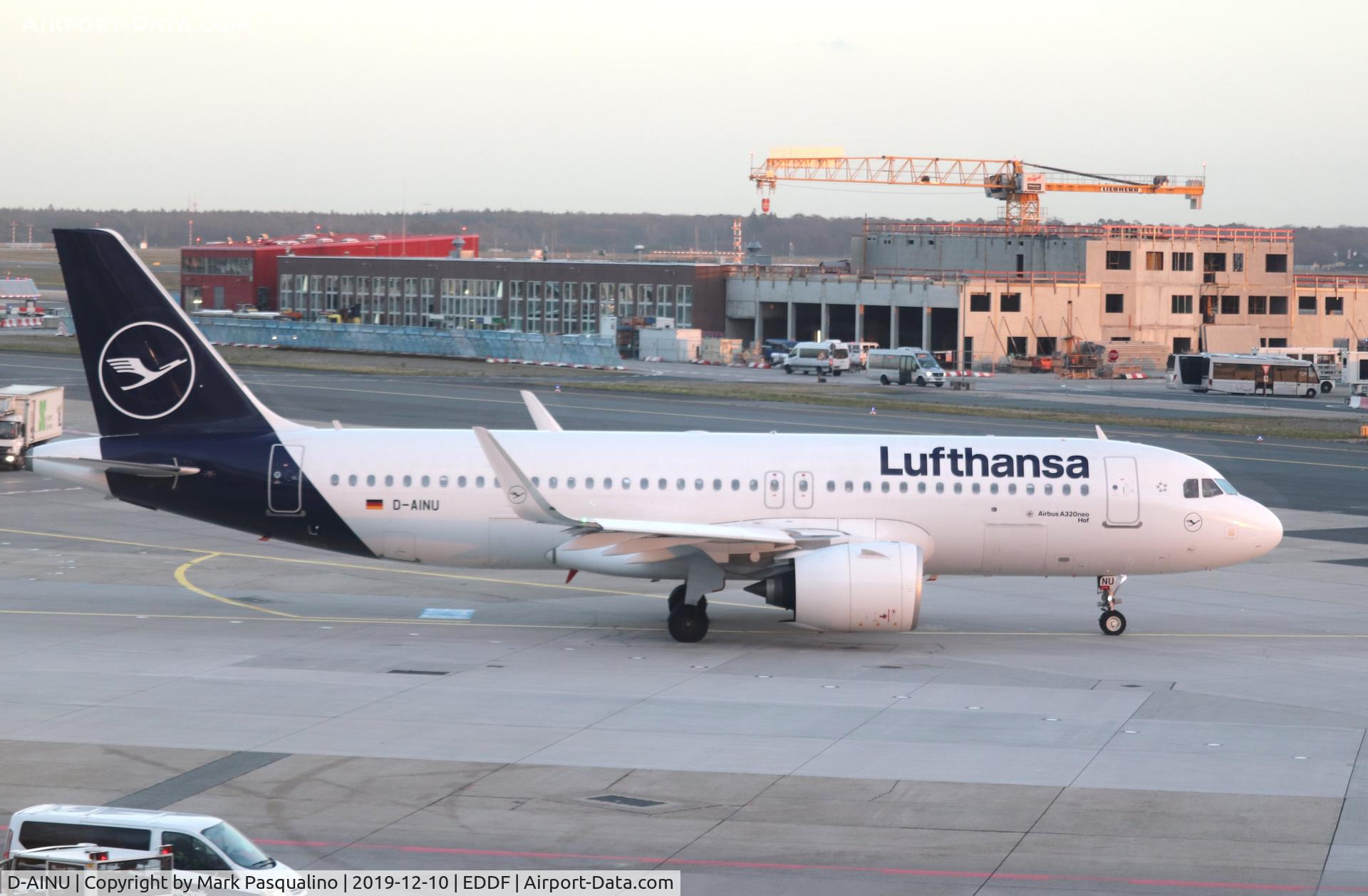 D-AINU, 2019 Airbus A320-271N C/N 8728, Airbus A320-271N
