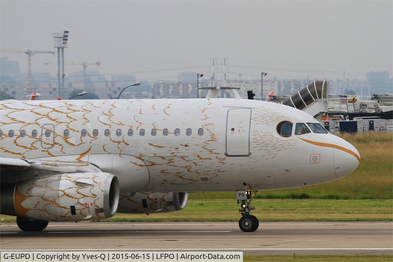 G-EUPD, 1999 Airbus A319-131 C/N 1142, G-EUPD - Airbus A319-131, Take off run rwy 08, Paris-Orly airport (LFPO-ORY)
