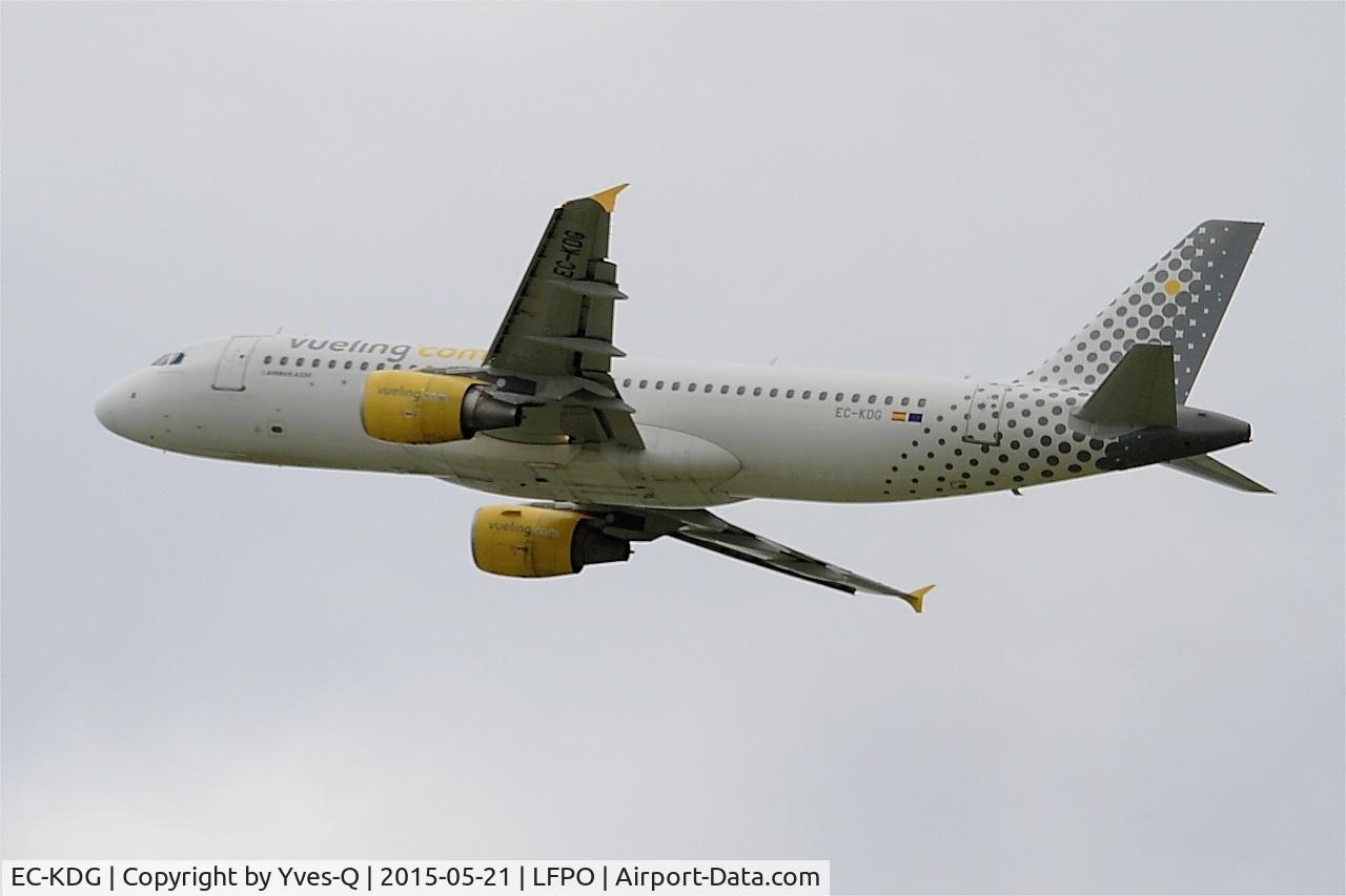 EC-KDG, 2007 Airbus A320-214 C/N 3095, Airbus A320-214, Take off rwy 24, Paris-Orly airport (LFPO-ORY)