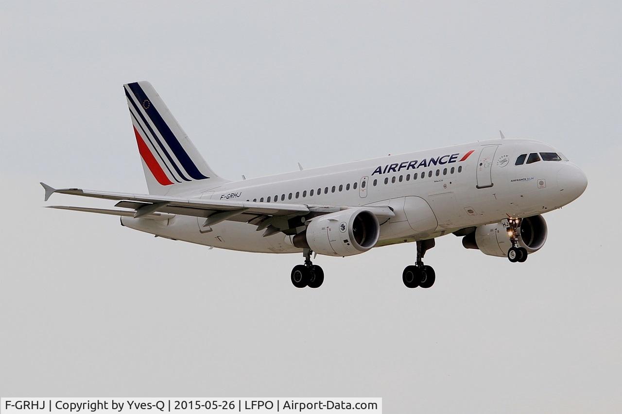 F-GRHJ, 2000 Airbus A319-111 C/N 1176, Airbus A319-111, Short approach rwy 06, Paris-Orly Airport (LFPO-ORY)