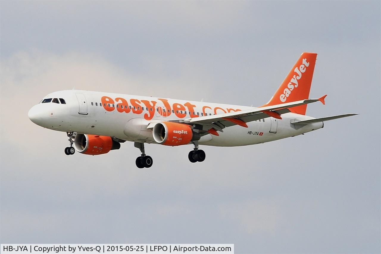 HB-JYA, 2010 Airbus A320-214 C/N 4250, Airbus A320-214 Short approach rwy 26, Paris Orly Airport (LFPO-ORY)