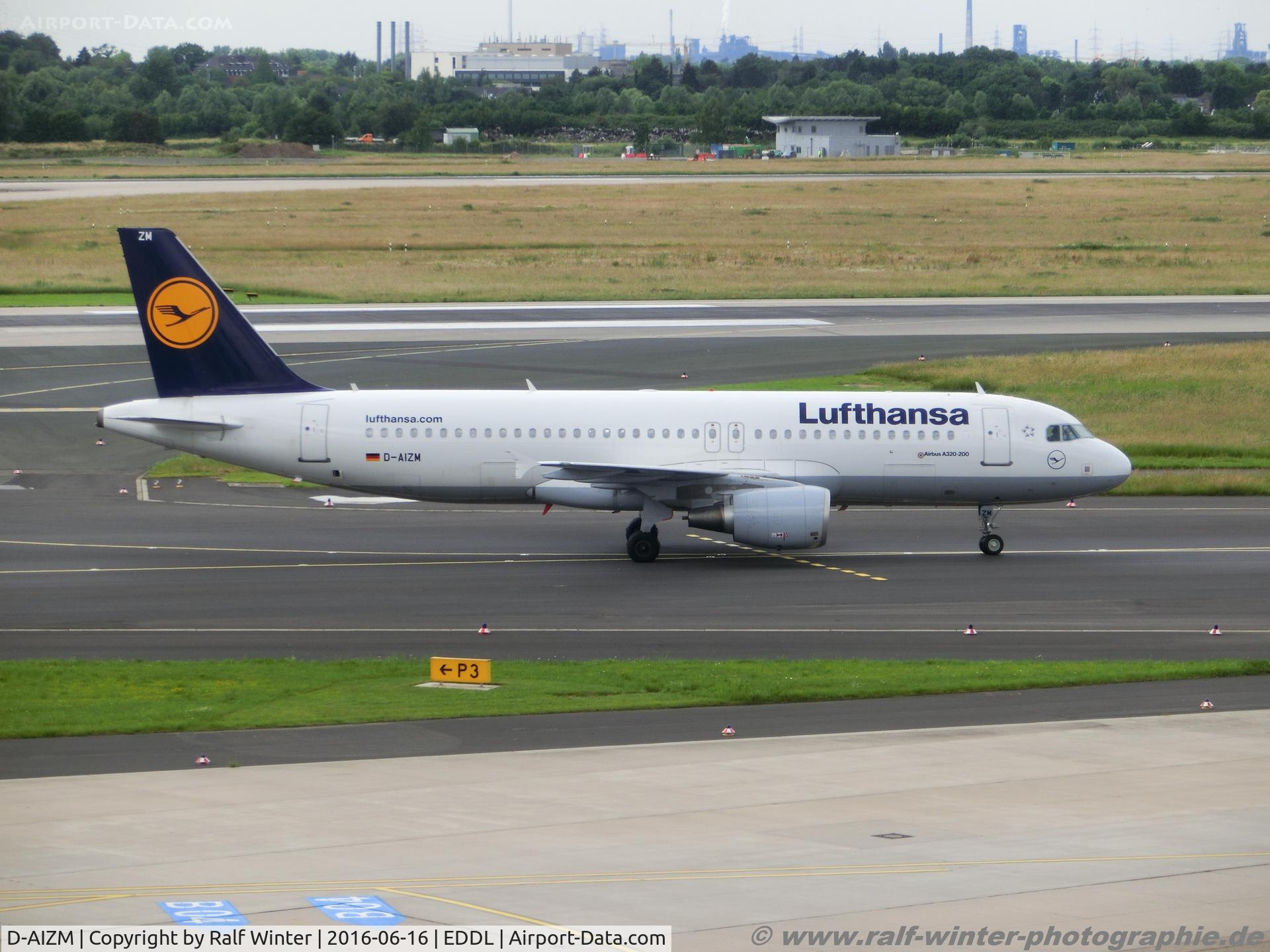 D-AIZM, 2012 Airbus A320-214 C/N 5203, Airbus A320-214 - LH DLH Lufthansa - 5203 - D-AIZM - 16.06.2016 - DUS