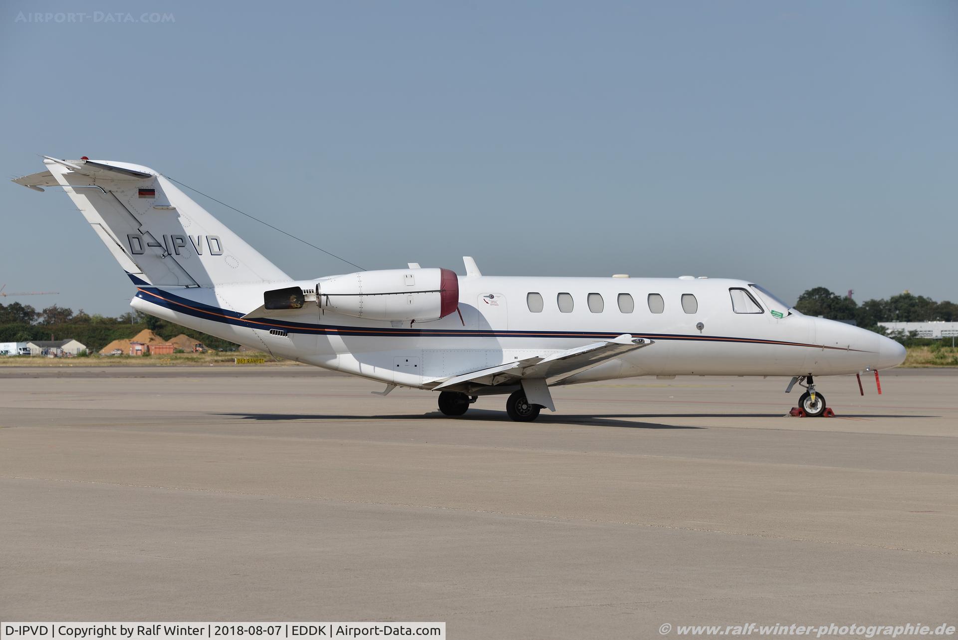 D-IPVD, 2004 Cessna 525A CitationJet CJ2 C/N 525A-0218, Cessna 525A CitationJet CJ2 - Promient Gruppe - 525A0218 - D-IPVD - 07.08.2018 - CGN