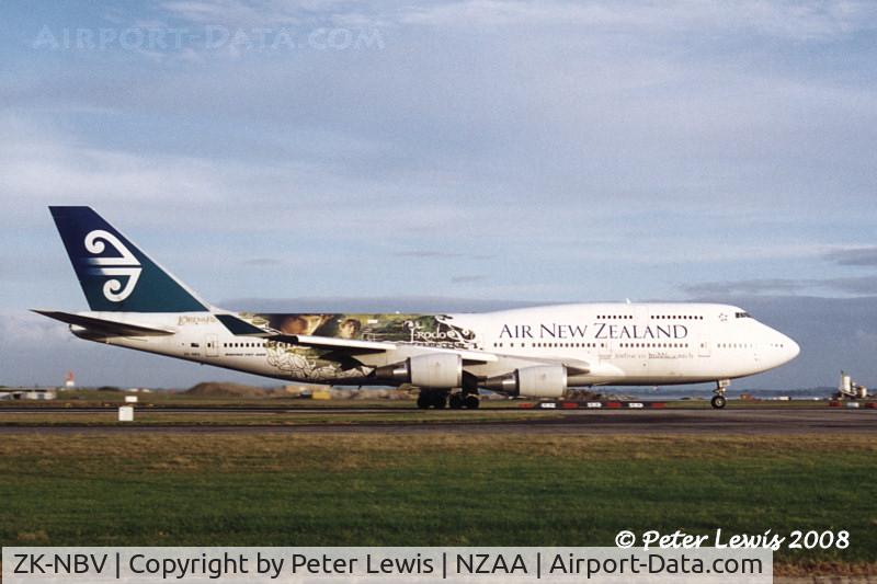 ZK-NBV, 1998 Boeing 747-419 C/N 26910, Air New Zealand Ltd., Auckland - 2008