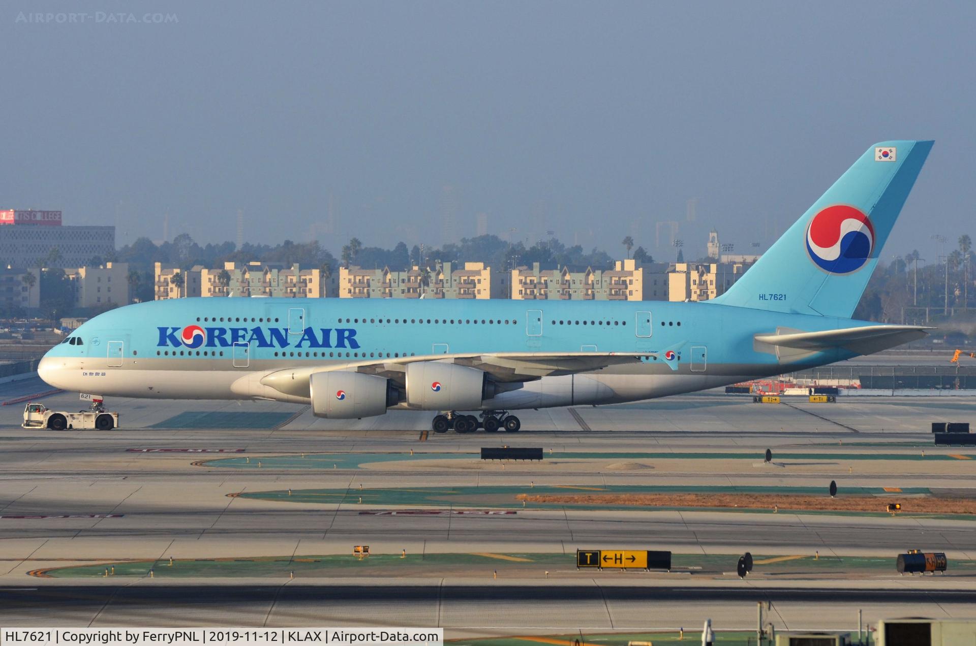 HL7621, 2012 Airbus A380-861 C/N 0126, Korean A388 under tow