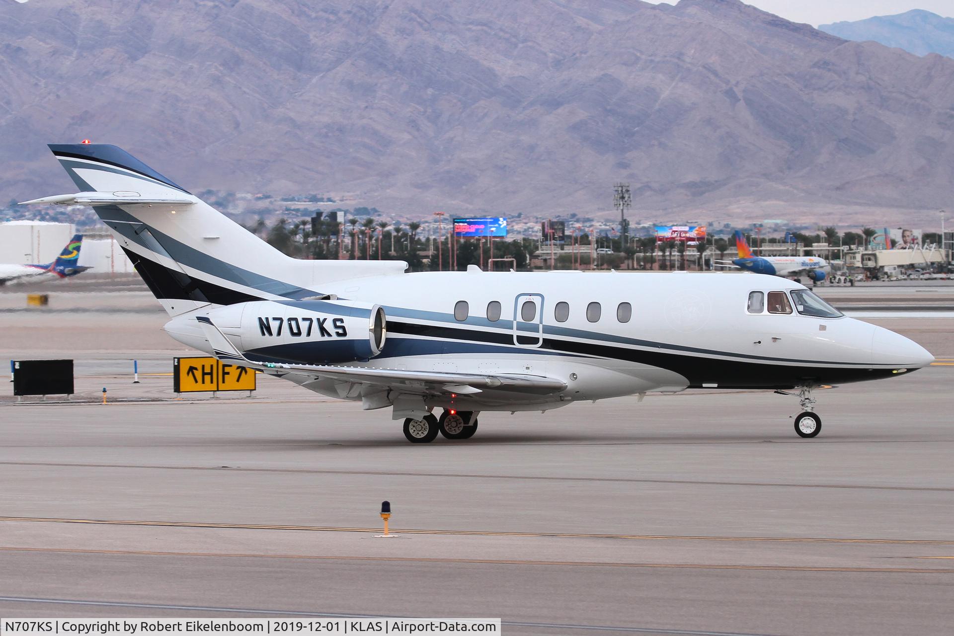 N707KS, 1969 Boeing 707-321B C/N 20025, HS125