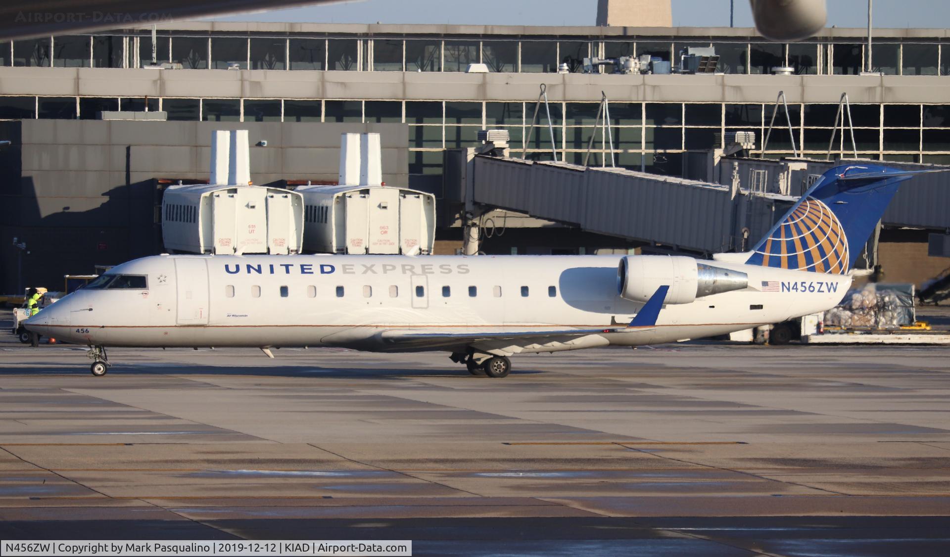 N456ZW, 2003 Bombardier CRJ-200LR (CL-600-2B19) C/N 7849, CL-600-2B19