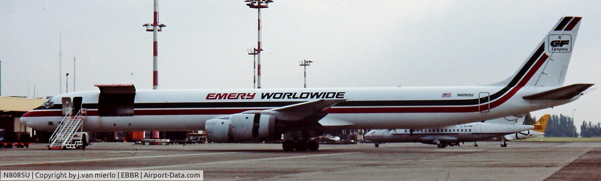 N8085U, 1968 Douglas DC-8-71F C/N 45975, BRUCARGO scan slide