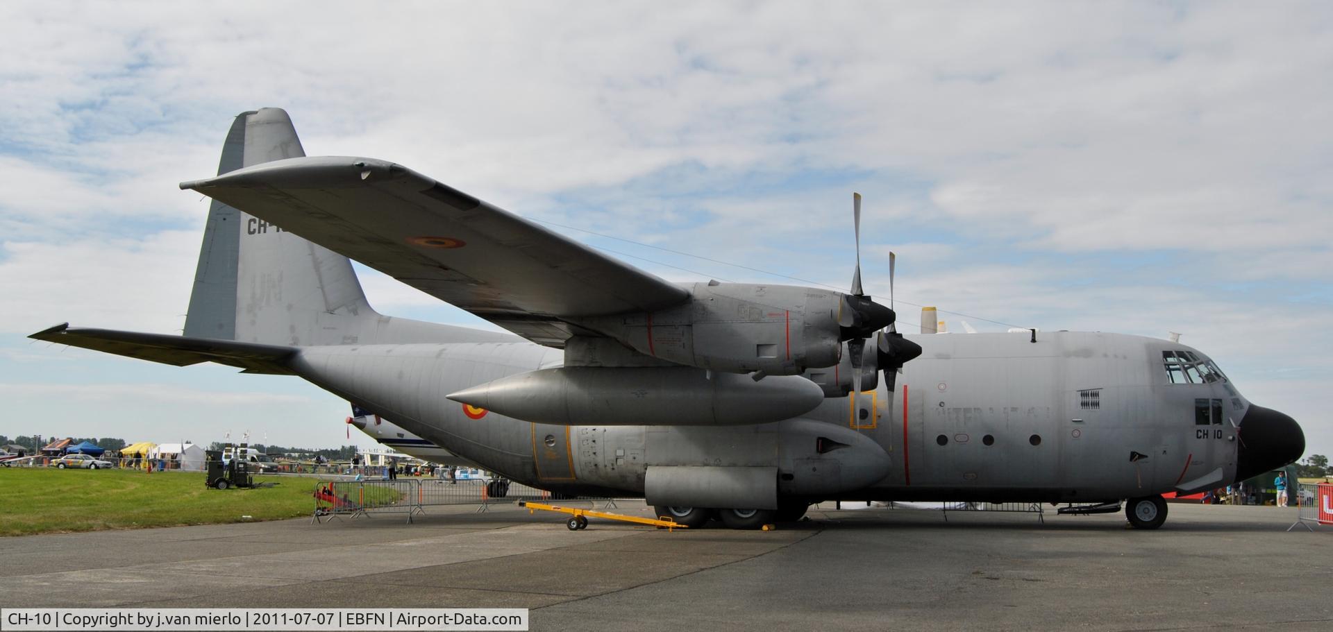 CH-10, 1972 Lockheed C-130H Hercules C/N 382-4481, Koksijde 2011