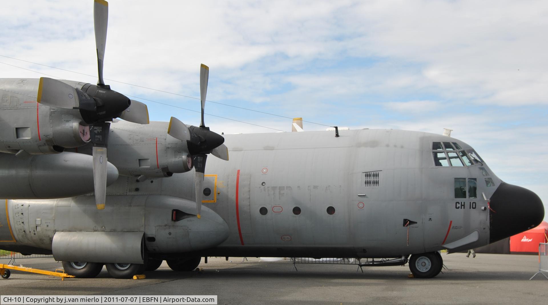 CH-10, 1972 Lockheed C-130H Hercules C/N 382-4481, Koksijde 2011