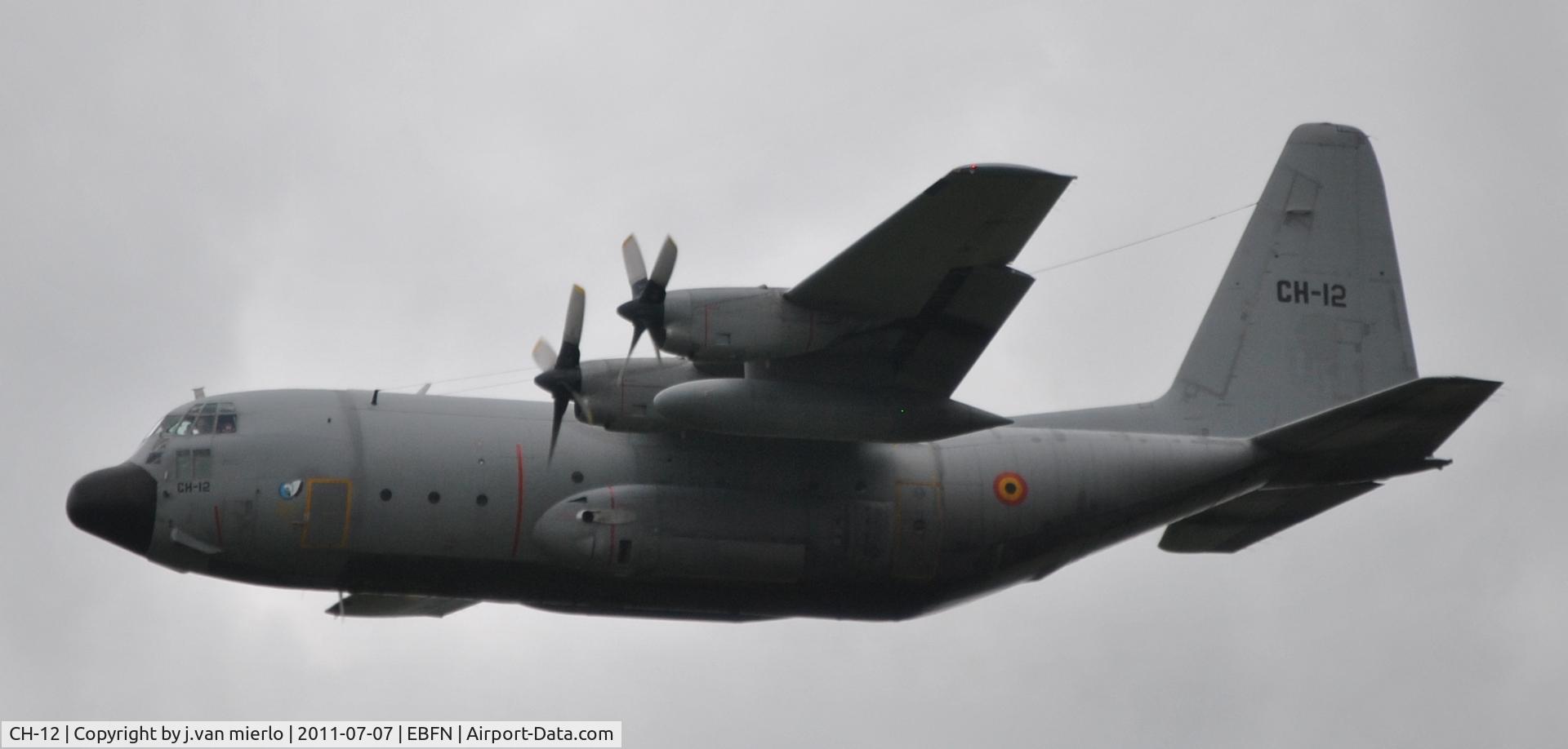 CH-12, 1971 Lockheed C-130H Hercules C/N 382-4483, Koksijde 2011
