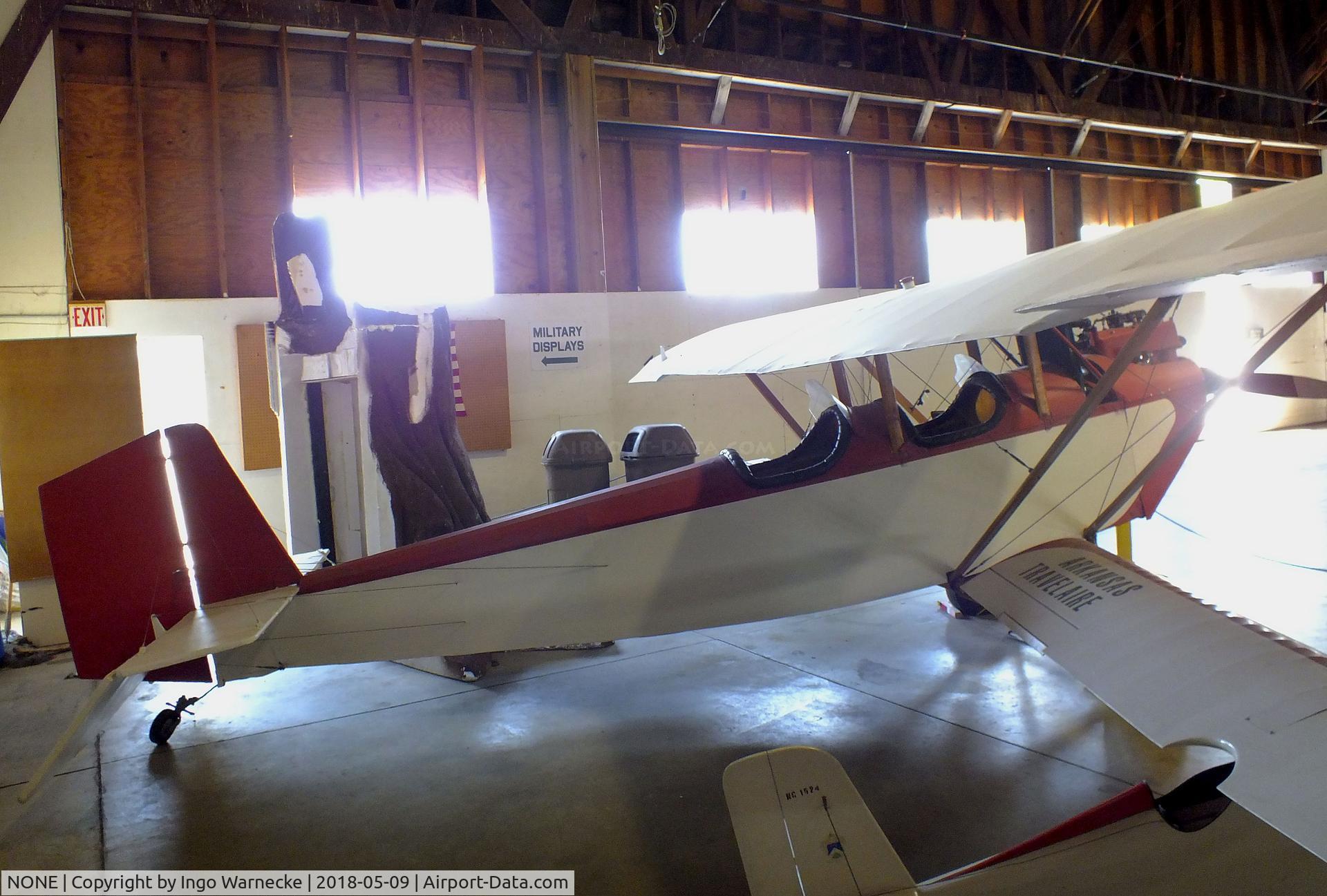NONE, Pietenpol Air Camper B4 C/N Unknown, Pietenpol Air Camper B4 at the Arkansas Air & Military Museum, Fayetteville AR