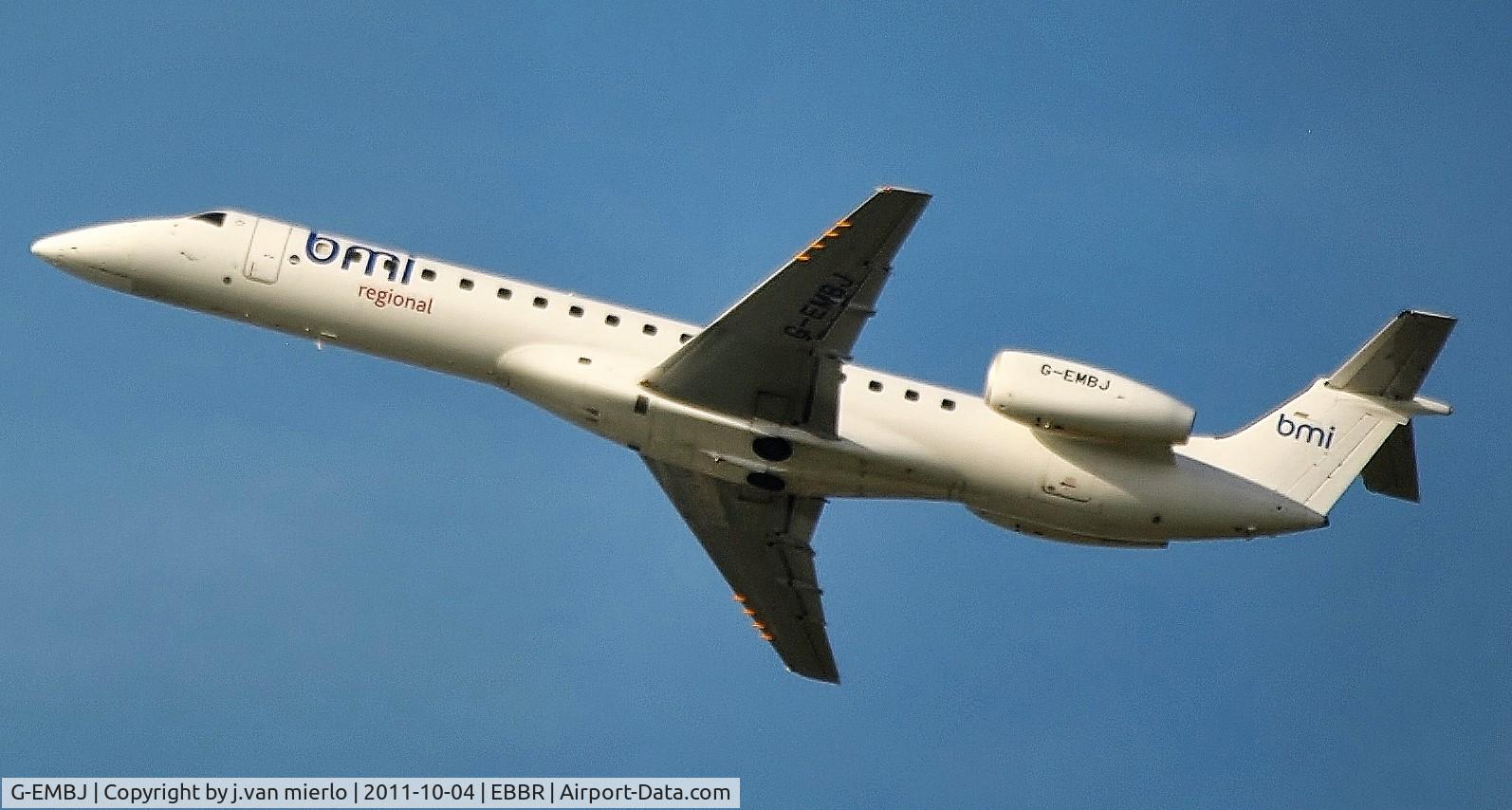 G-EMBJ, 1999 Embraer ERJ-145EU (EMB-145EU) C/N 145134, T/O BRU