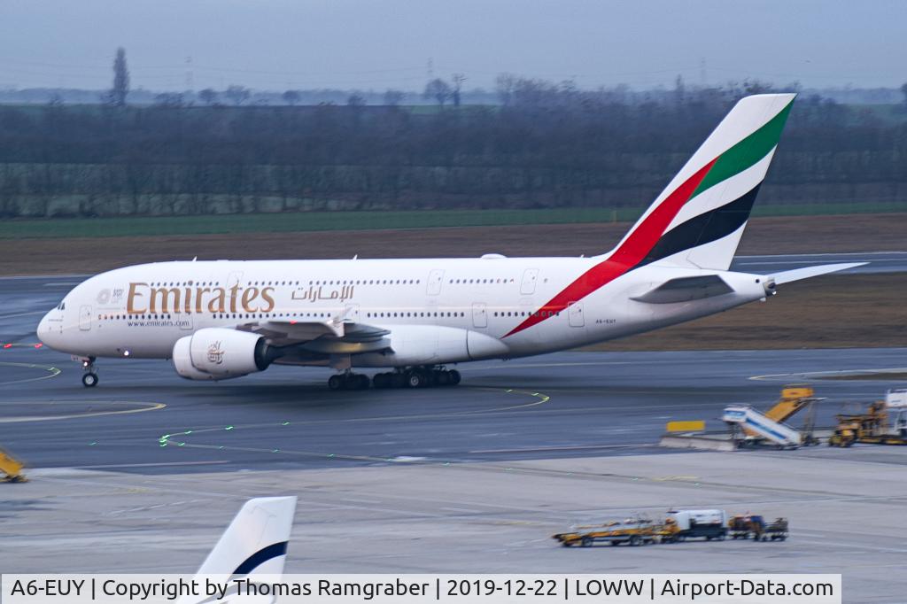 A6-EUY, 2017 Airbus A380-842 C/N 242, Emirates Airbus A380
