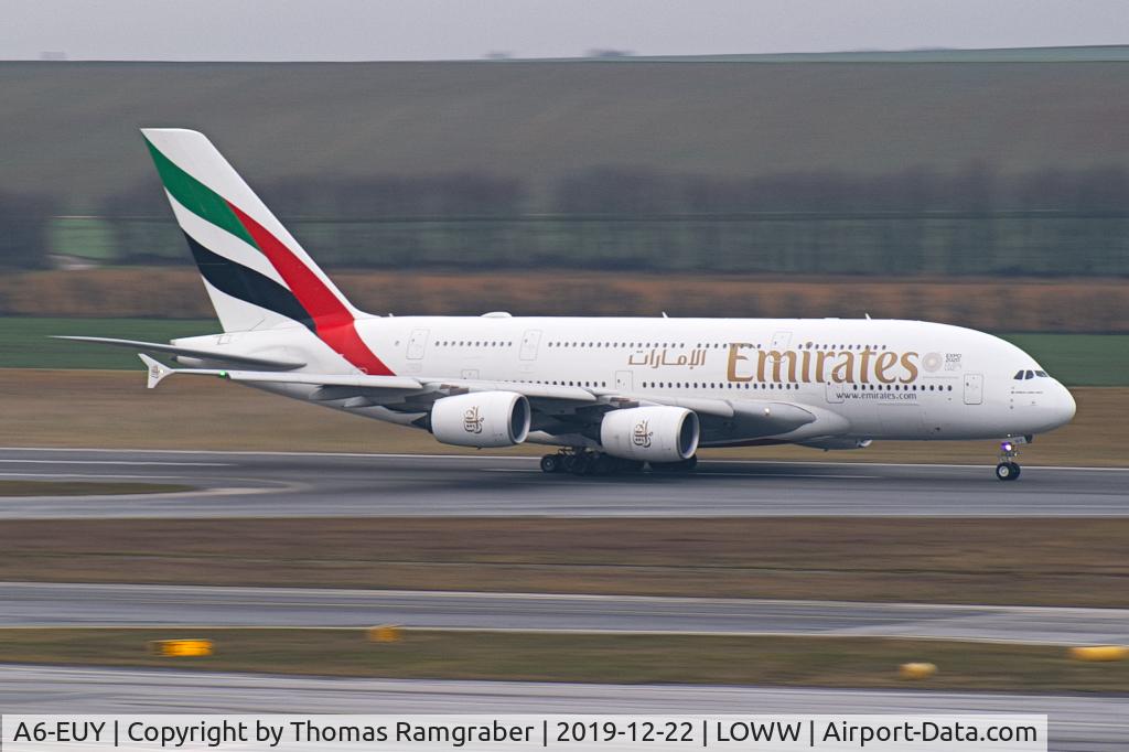 A6-EUY, 2017 Airbus A380-842 C/N 242, Emirates Airbus A380