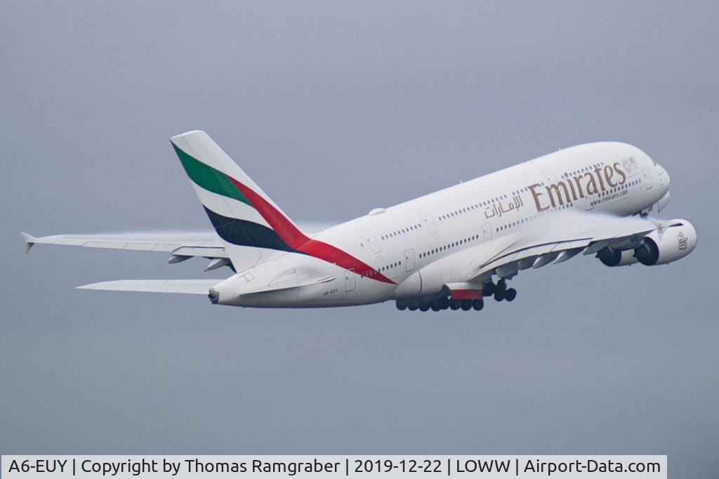 A6-EUY, 2017 Airbus A380-842 C/N 242, Emirates Airbus A380