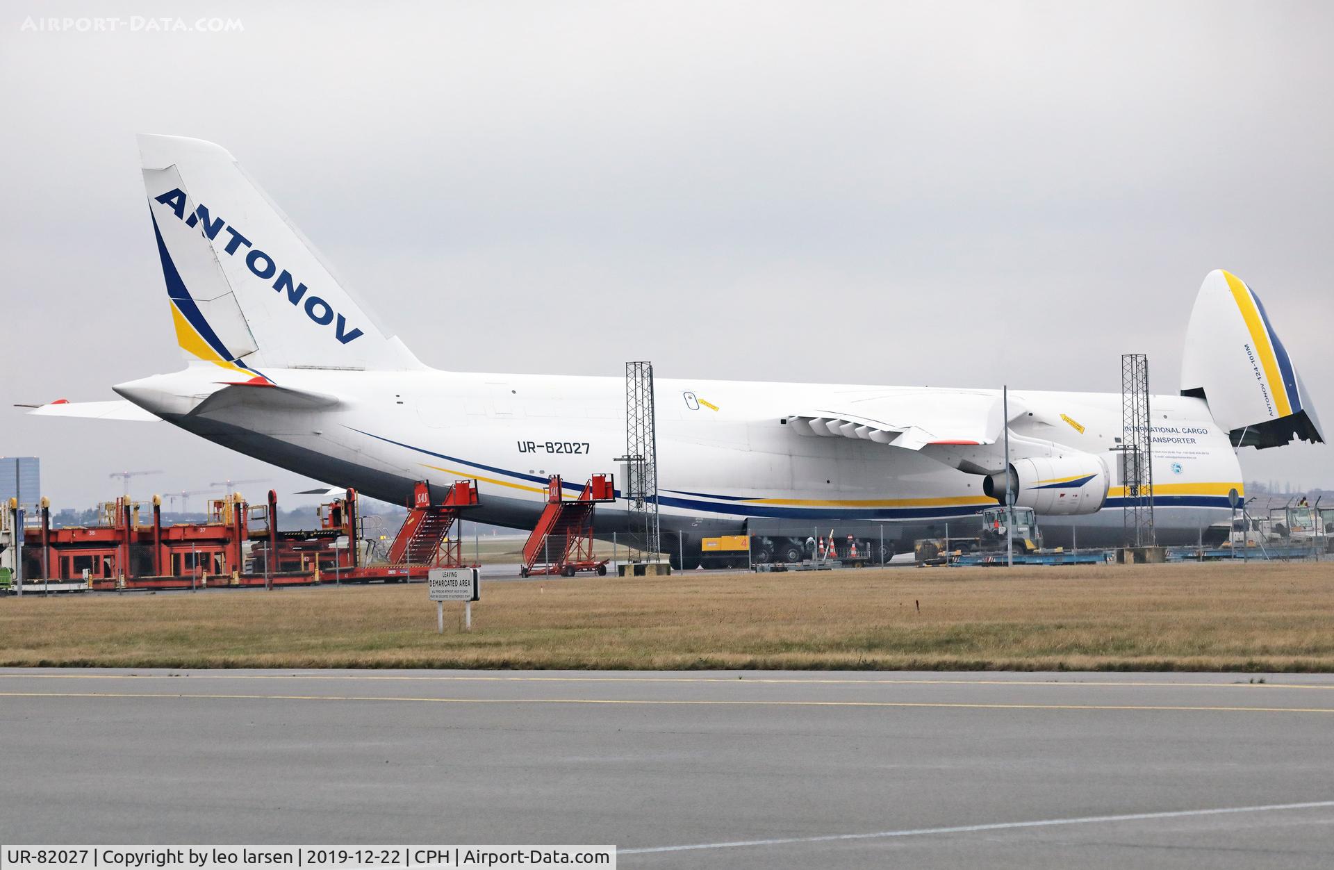 UR-82027, 1990 Antonov An-124-100 Ruslan C/N 19530502288, Copenhagen 22.12.2019