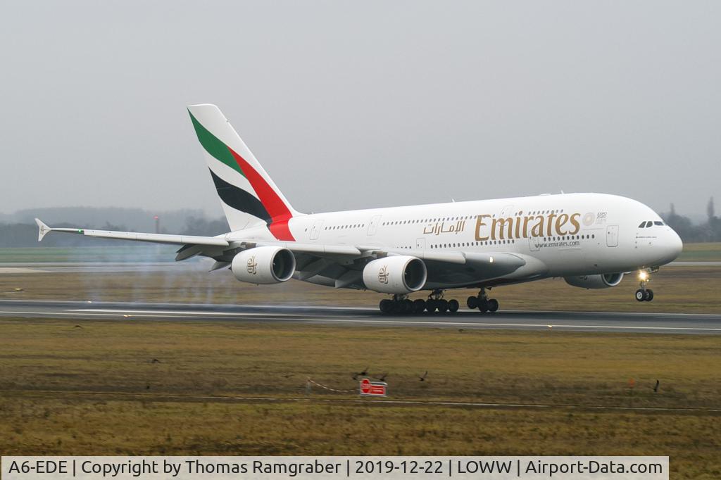 A6-EDE, 2008 Airbus A380-861 C/N 017, Emirates Airbus A380