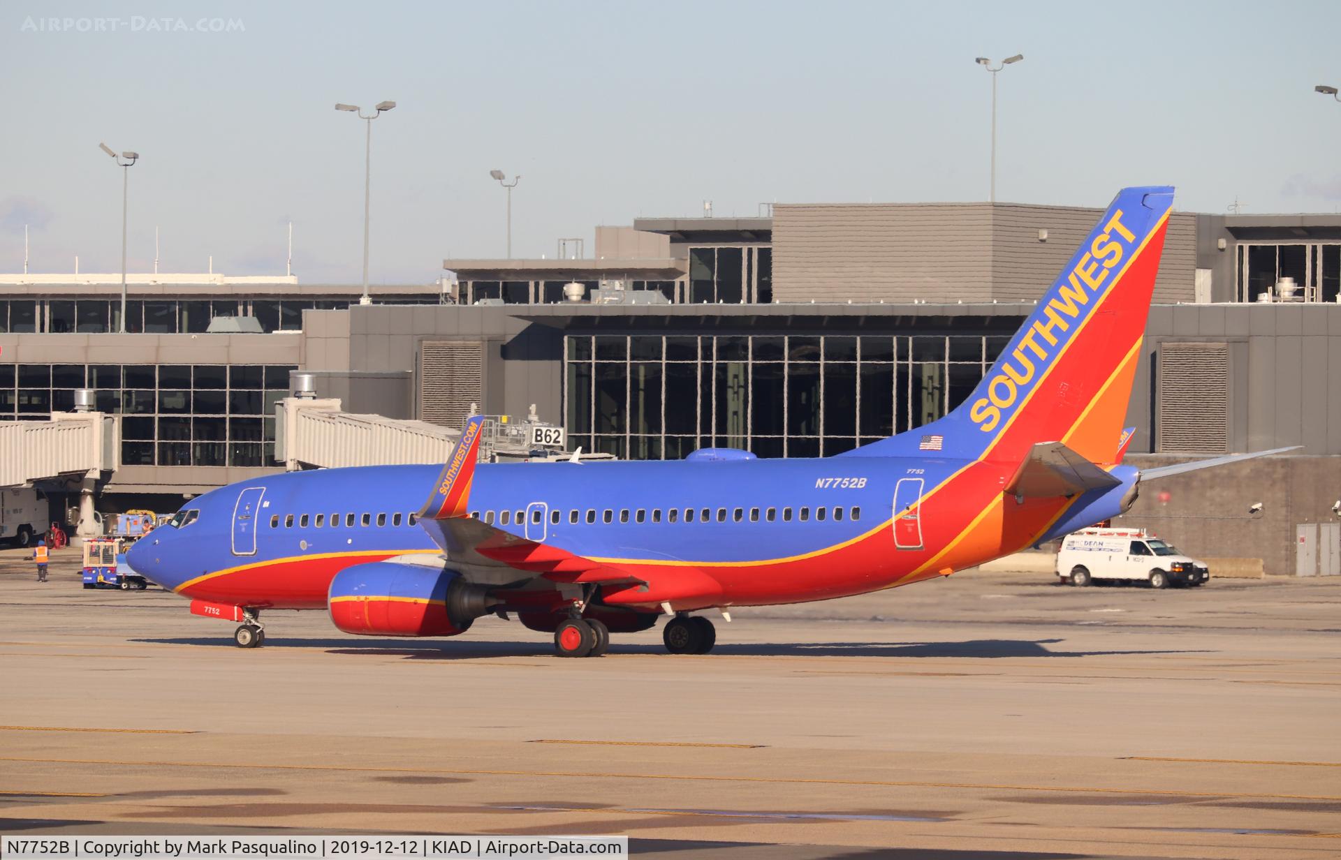 N7752B, 2008 Boeing 737-7BD C/N 33943, Boeing 737-7BD