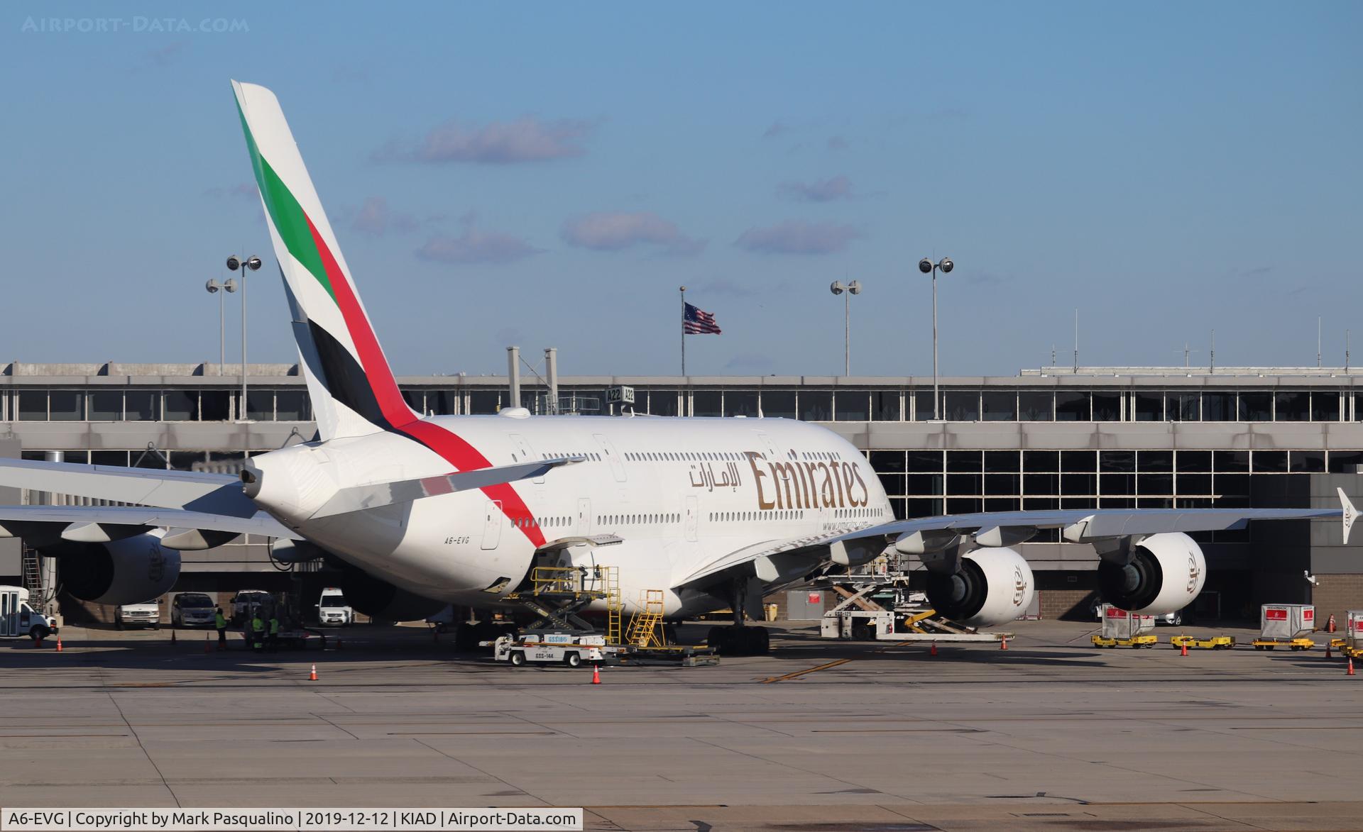 A6-EVG, 2018 Airbus A380-842 C/N 256, Airbus A380-842