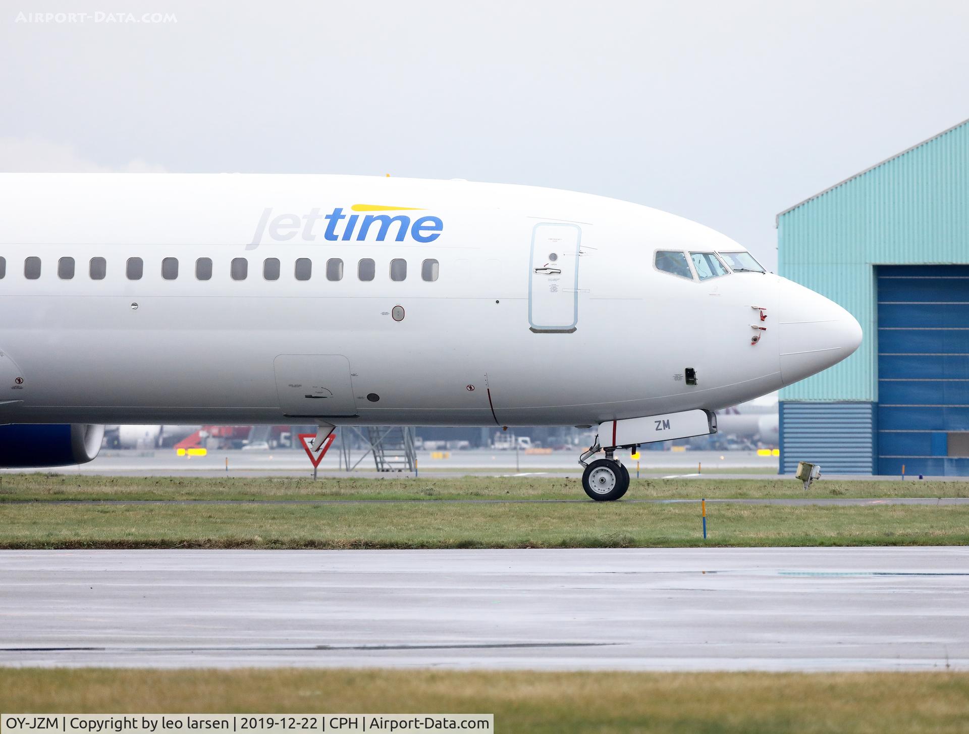 OY-JZM, 2006 Boeing 737-8K5 C/N 34688, Copenhagen 22.12.2019