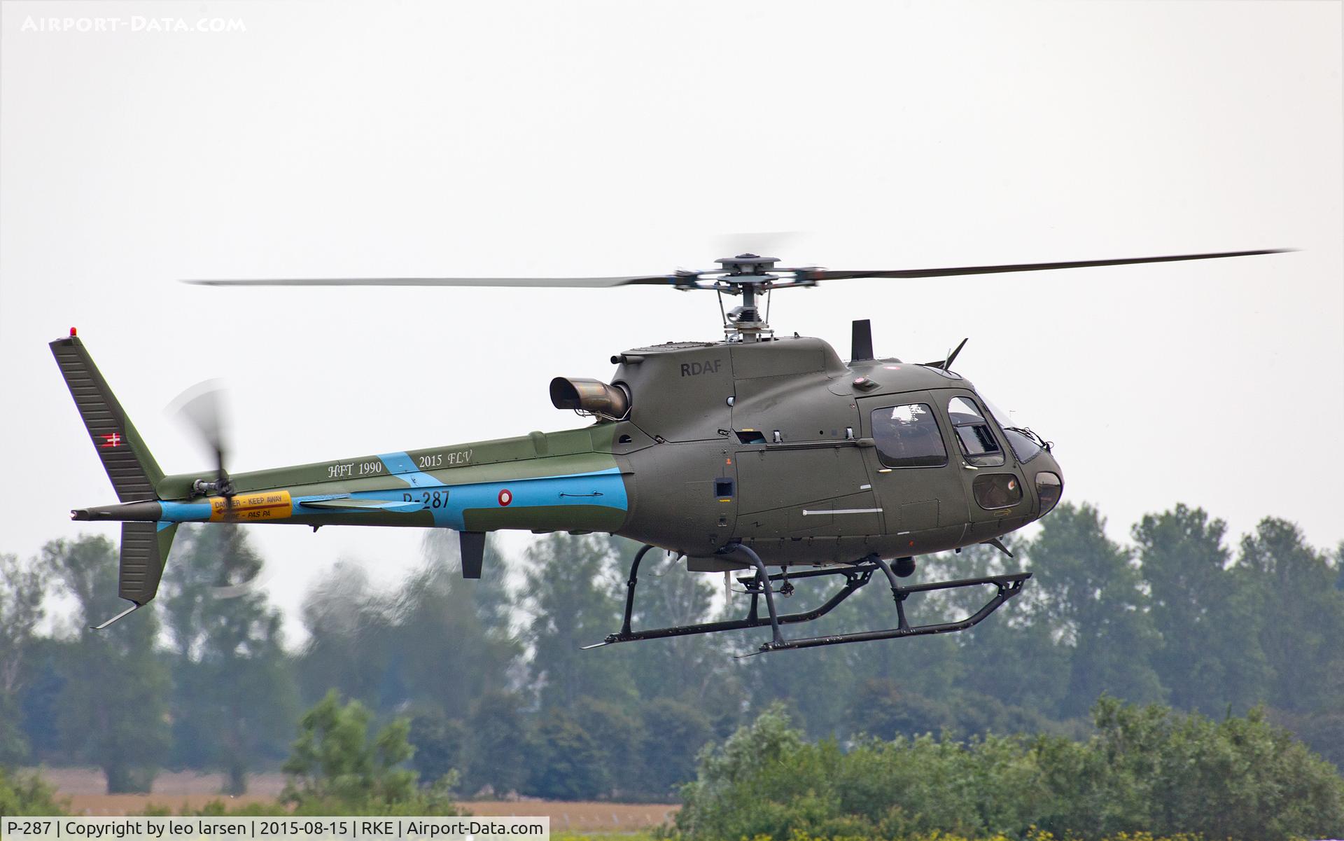 P-287, 1990 Aerospatiale AS-550C-2 Fennec C/N 2287, Roskilde Air Show 15.8.2015