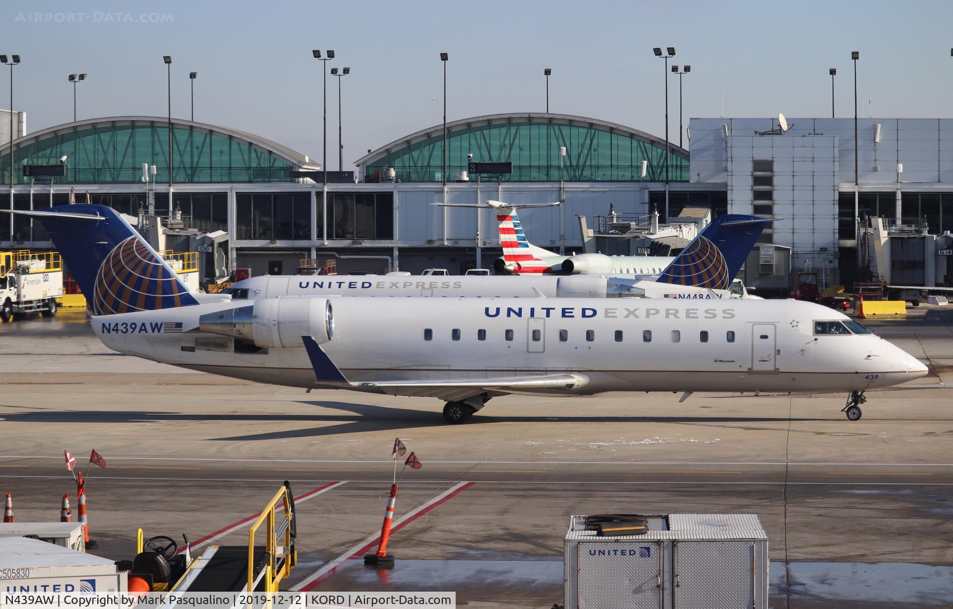 N439AW, 2003 Bombardier CRJ-200LR (CL-600-2B19) C/N 7753, CL-600-2B19