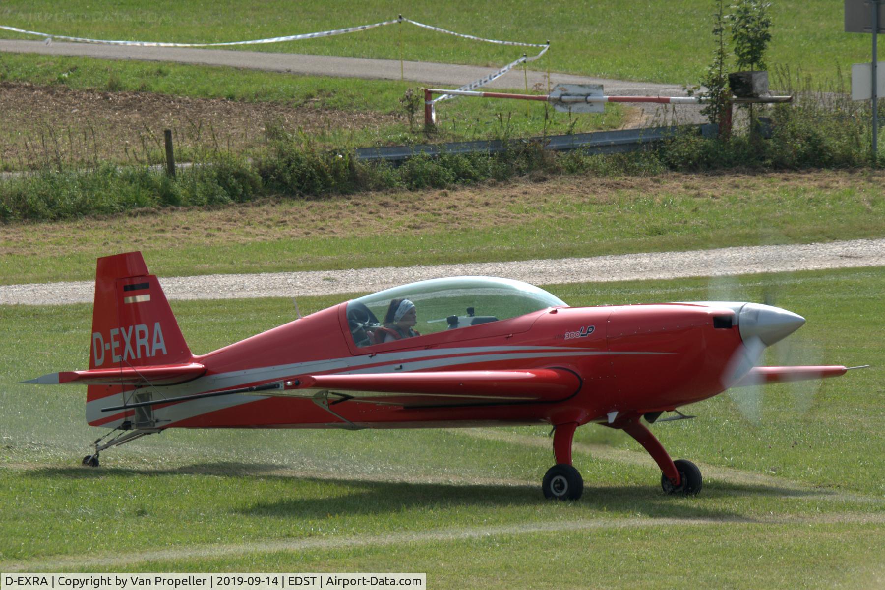 D-EXRA, Extra EA-300LP C/N 1294, Extra EA-300LP ready for take-off from Hahnweide airfield, Germany. OTT 2019