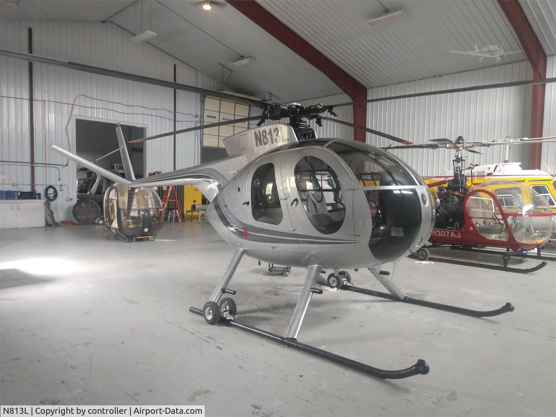 N813L, 1974 Hughes 369HS C/N 640608S, Hughes 369C
C20B Engine