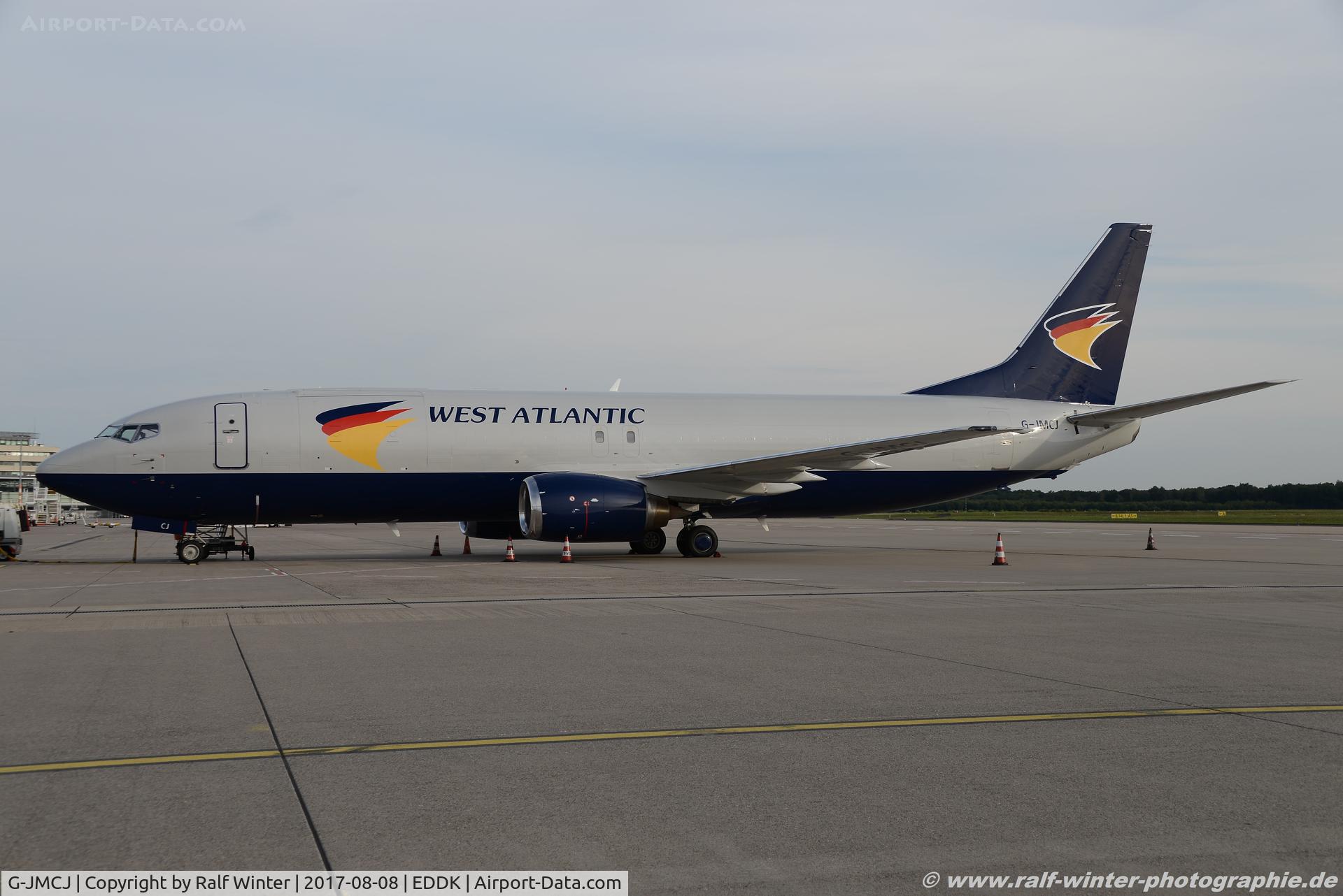 G-JMCJ, 1992 Boeing 737-436 C/N 25856, Boeing 737-436SF - West Atlantic Airlines - 25856 - G-JMCJ - 08.08.2017 - CGN