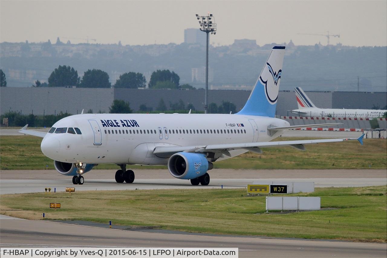 F-HBAP, 2011 Airbus A320-214 C/N 4675, Airbus A320-214, Lining up rwy 08, Paris-Orly Airport (LFPO-ORY)