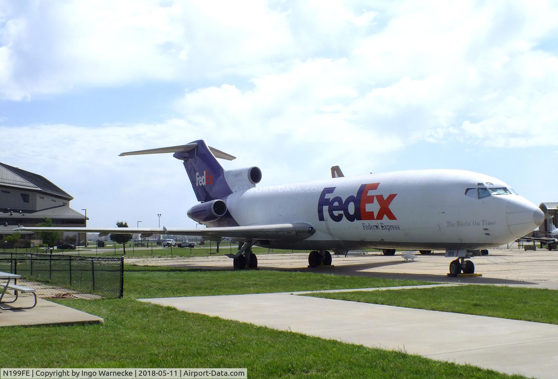 N199FE, 1967 Boeing 727-173C C/N 19509, Boeing 727-173C at the Kansas Aviation Museum, Wichita KS
