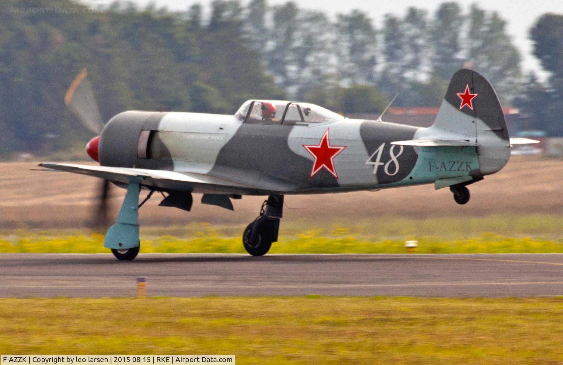 F-AZZK, Yakovlev Yak-3UA C/N 003, Roskilde Air Show 15.8.2015