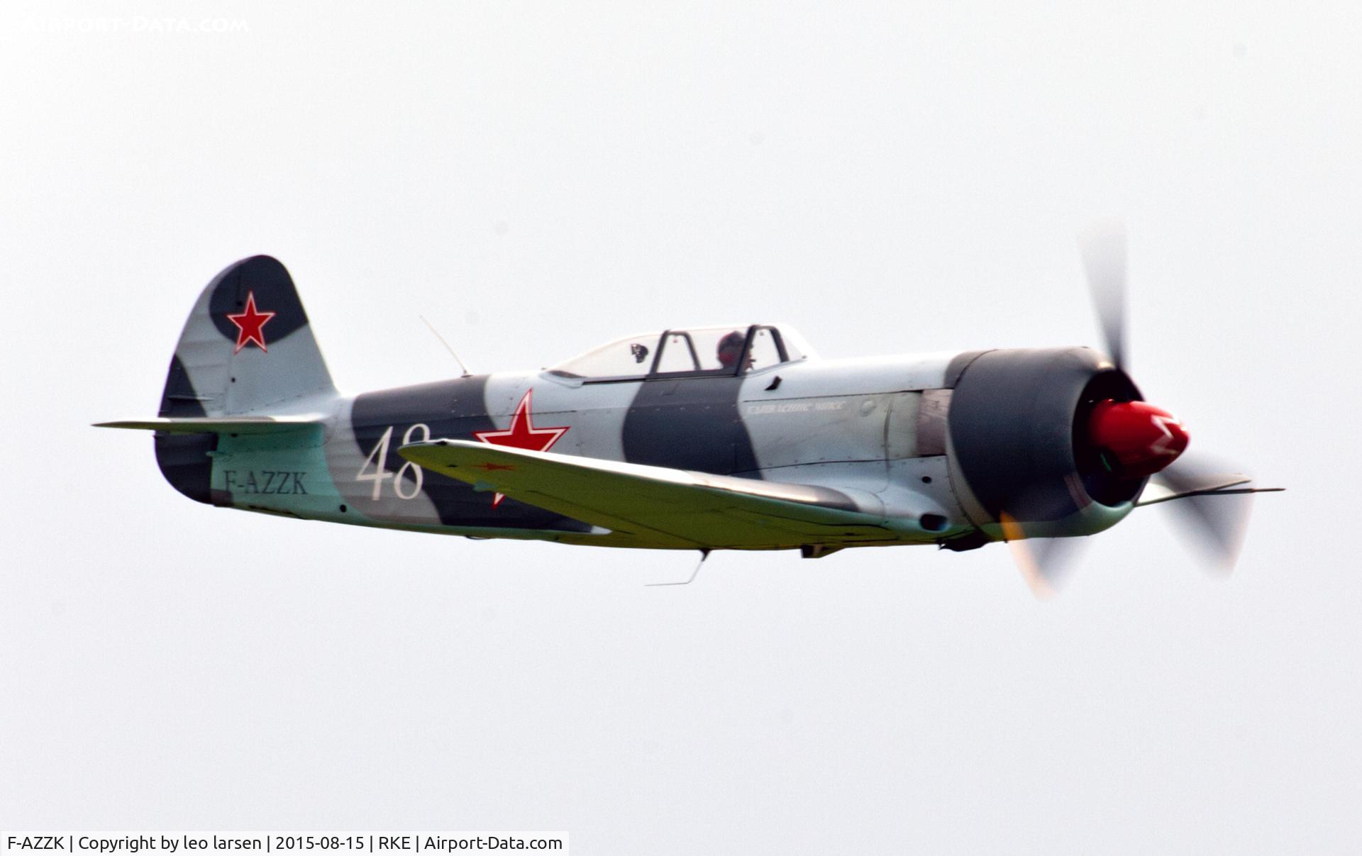 F-AZZK, Yakovlev Yak-3UA C/N 003, Roskilde Air Show 15.8.2015