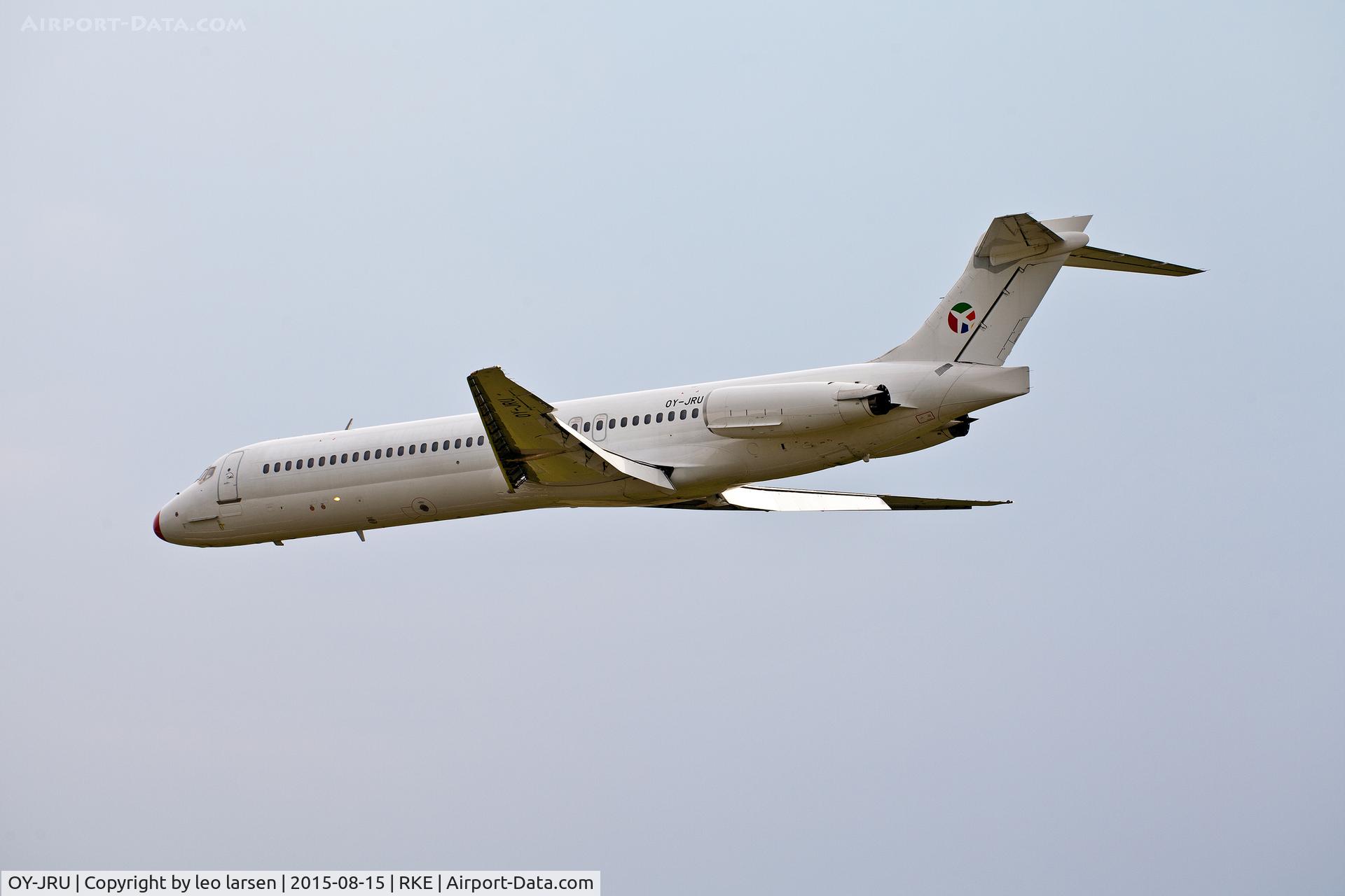 OY-JRU, 1987 McDonnell Douglas MD-87 (DC-9-87) C/N 49403, Roskilde Air Show 15.8.2015