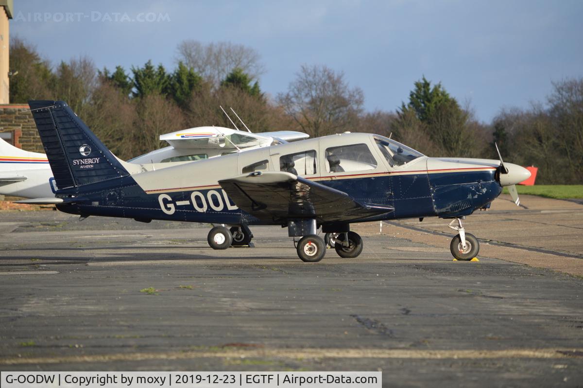 G-OODW, 1984 Piper PA-28-181 Cherokee Archer II C/N 28-8490031, Piper PA-28-181 Cherokee Archer II at Fairoaks.